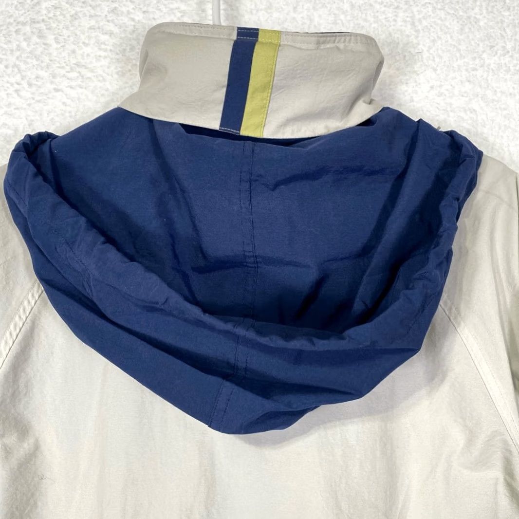 Nike VINTAGE Nike Windrunner F8 FGE Women's 90s Full Zip Hooded Track Jacket Tan XL Size XL / US 12-14 / IT 48-50 - 7 Thumbnail