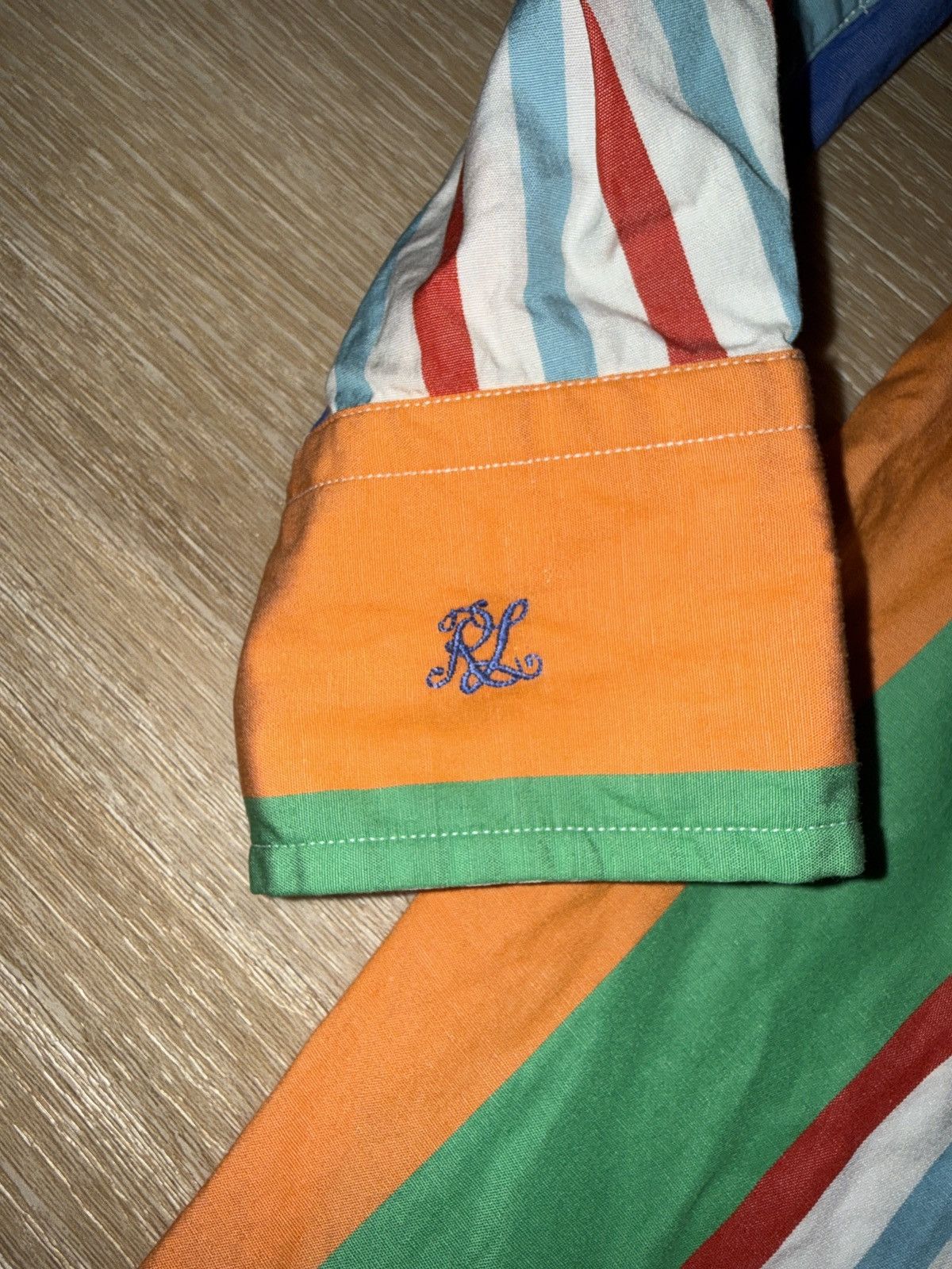 Polo Ralph Lauren Vintage Polo Ralph Lauren Striped Button Up Shirt Size 4 Size US M / EU 48-50 / 2 - 5 Thumbnail