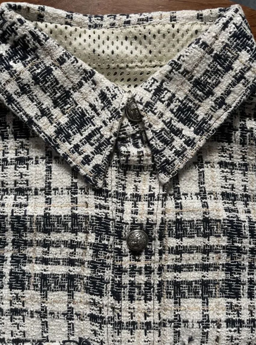 Faith Connexion Faith Connexion Tweed Oversized Shirt Size US XS / EU 42 / 0 - 4 Thumbnail