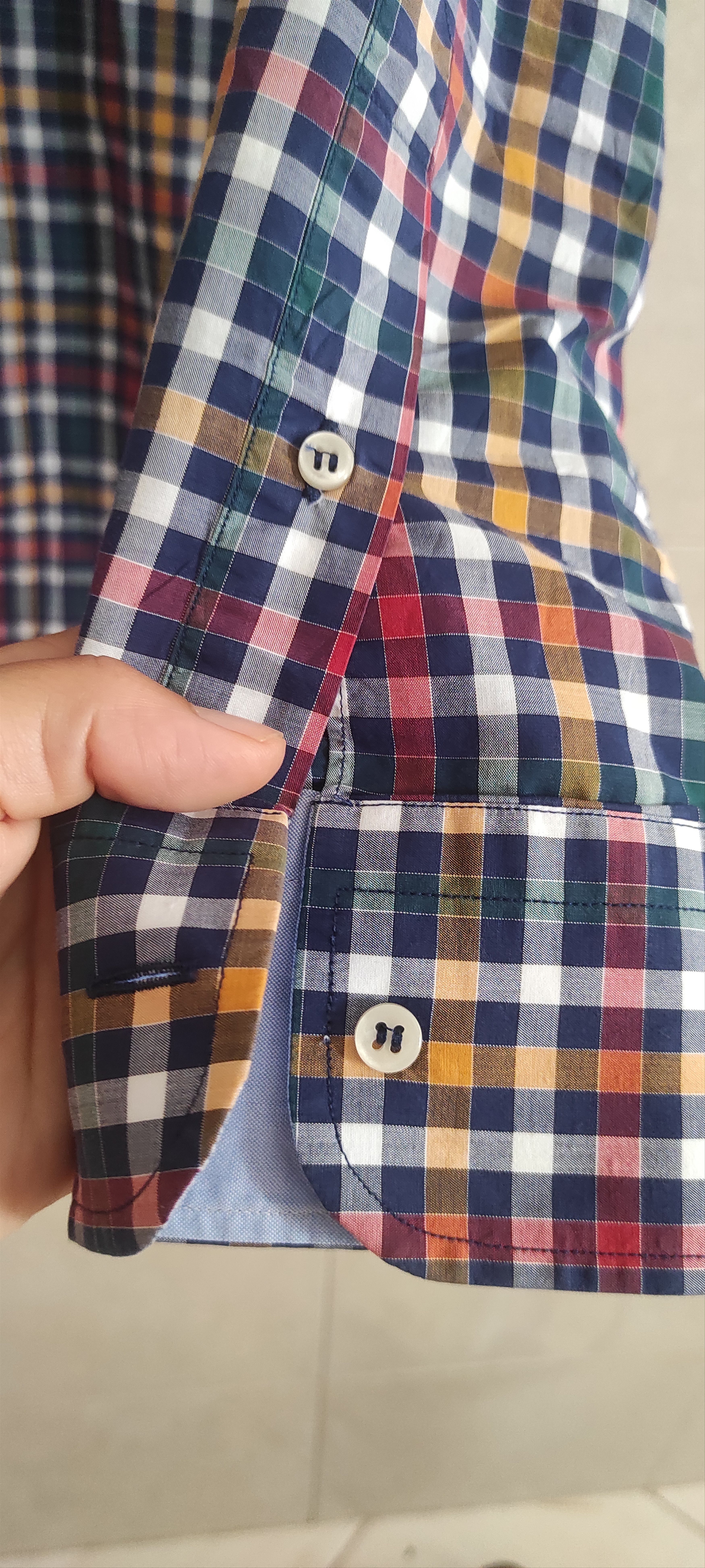 Other Paul Shark Button-down Plaid Multicolour check cotton shirt Size US XL / EU 56 / 4 - 9 Thumbnail