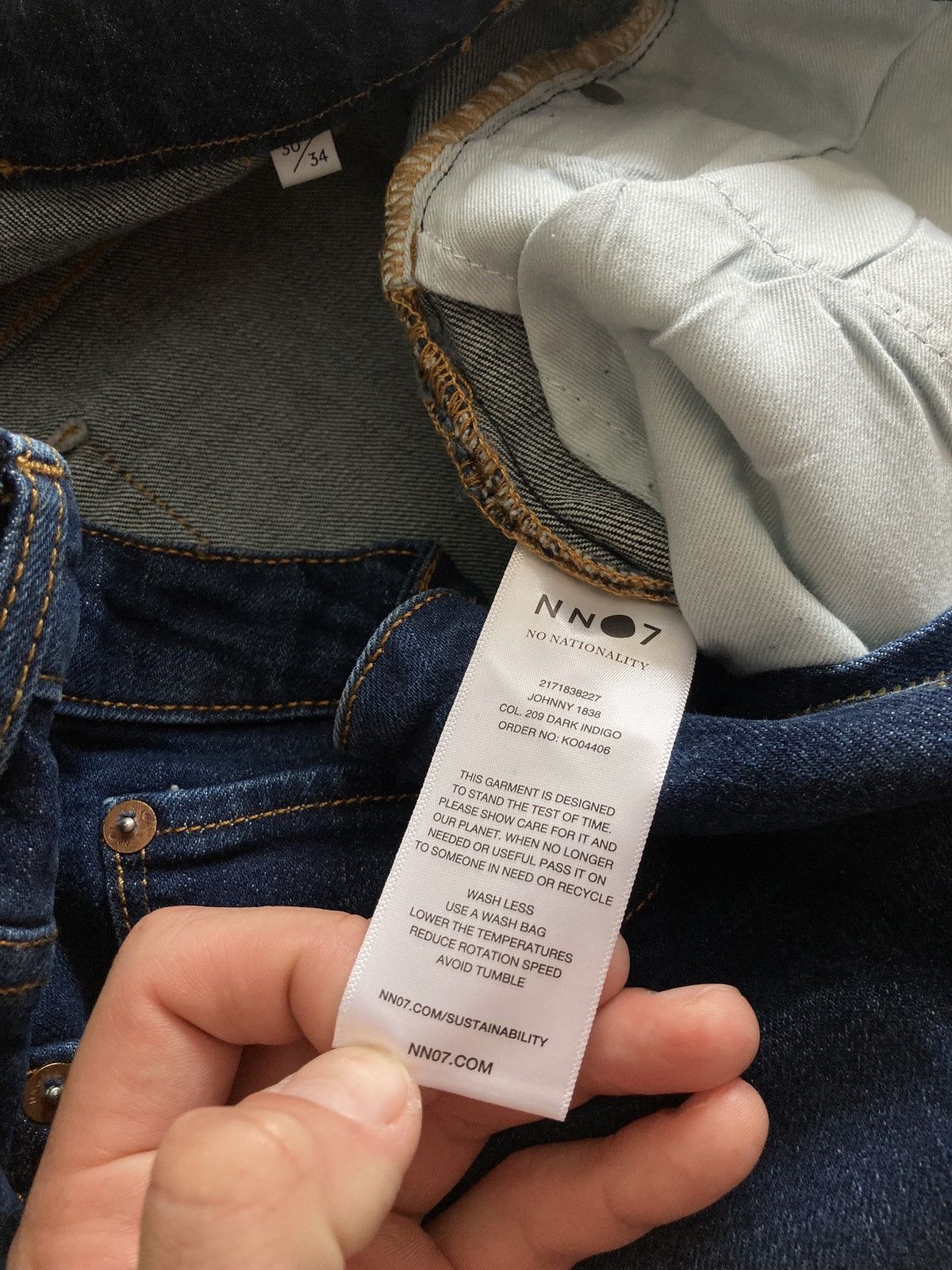NN07 Vintage NN07 No Nationality Johny Jeans Size US 34 / EU 50 - 13 Thumbnail