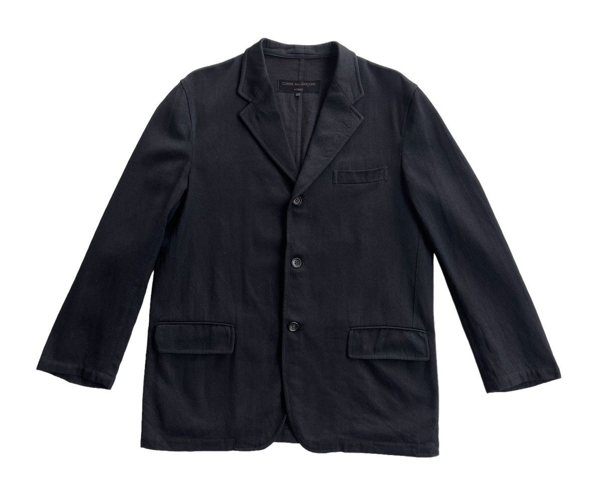 AW2001 Comme Des Garcons Homme Black Chore Jacket