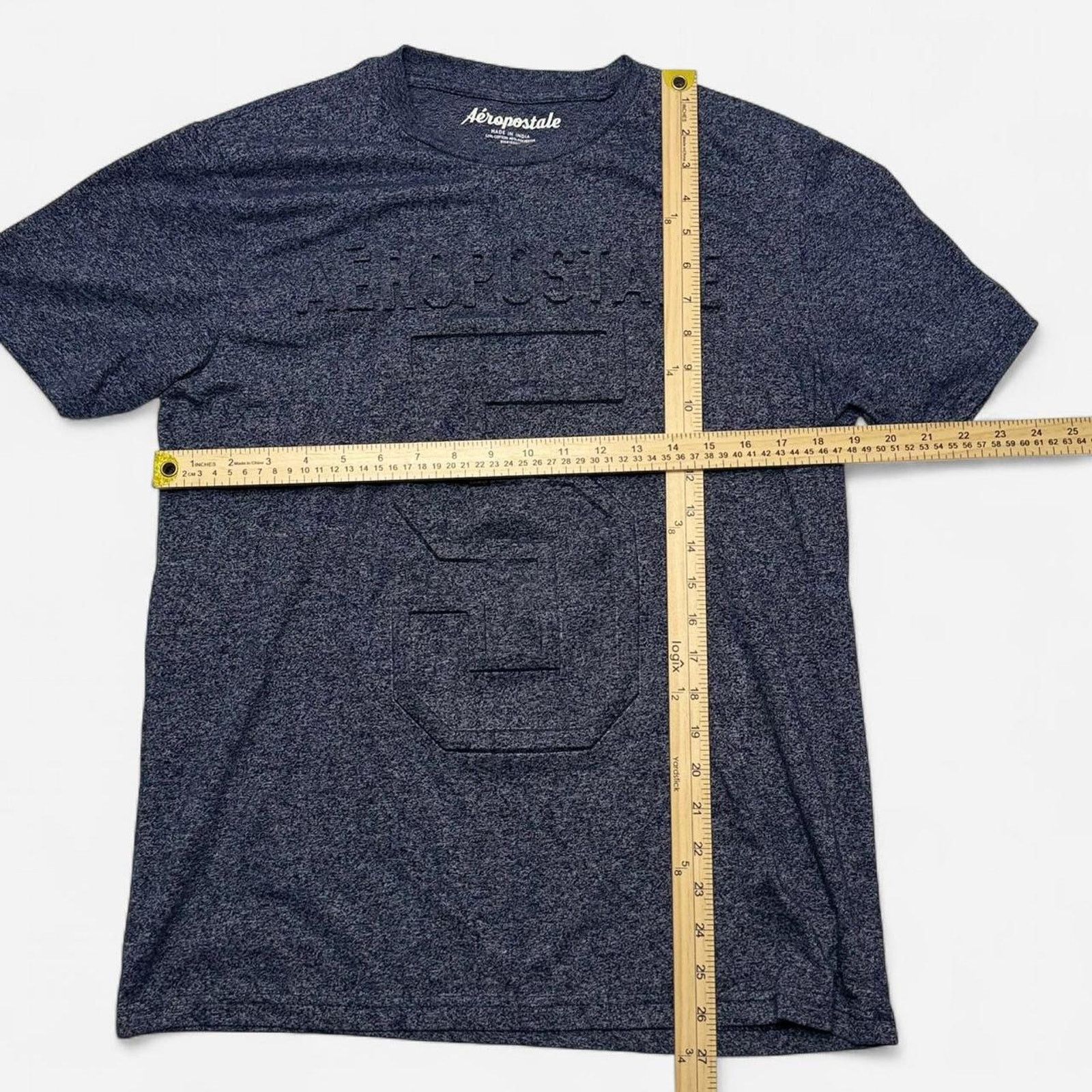 Aeropostale Aeropostale Navy Embossed Number Graphic Tee Men’s Large Size US L / EU 52-54 / 3 - 6 Thumbnail