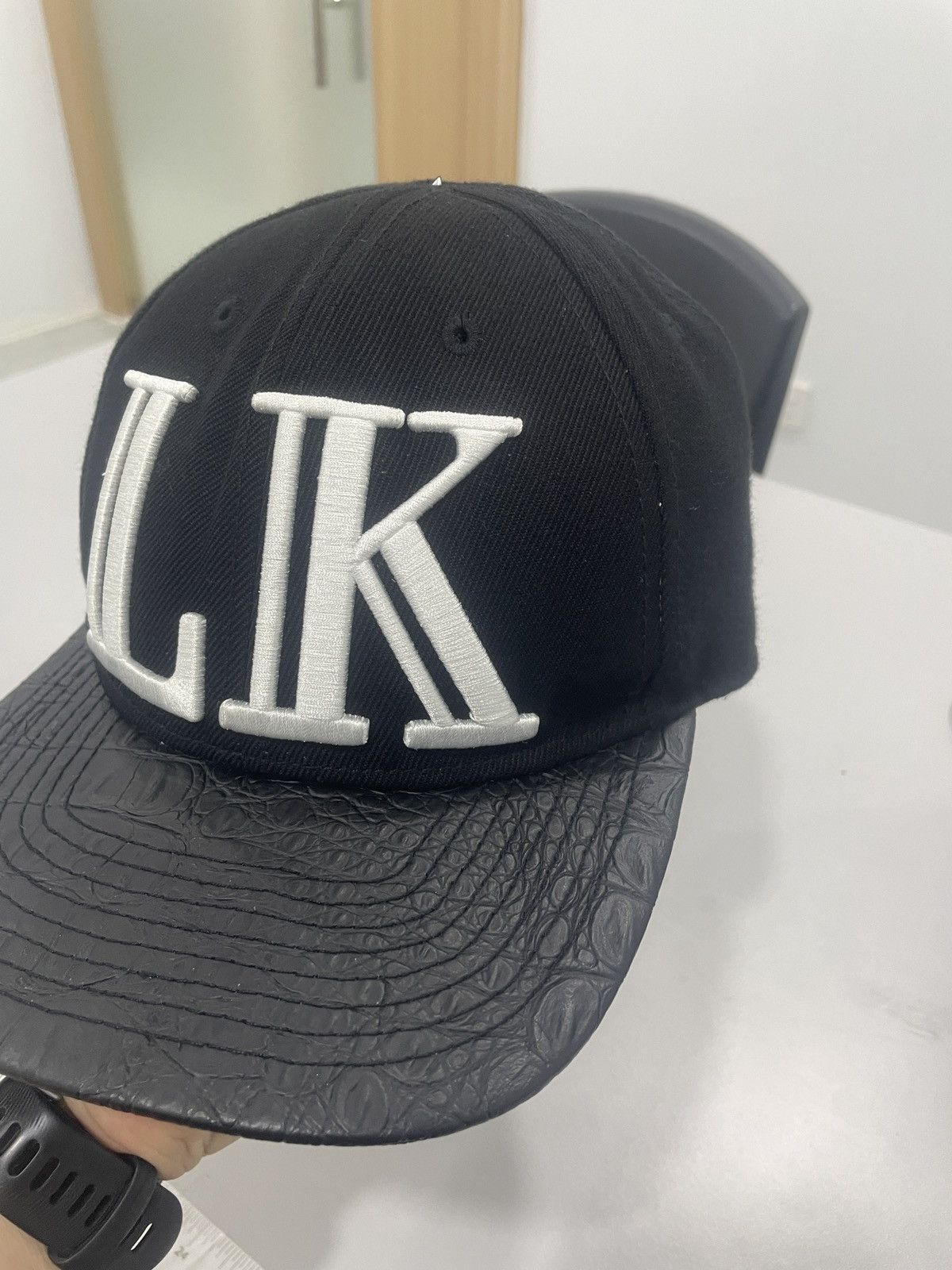 Last Kings LAST KINGS LEATHER BRIM CAP Size ONE SIZE - 3 Thumbnail