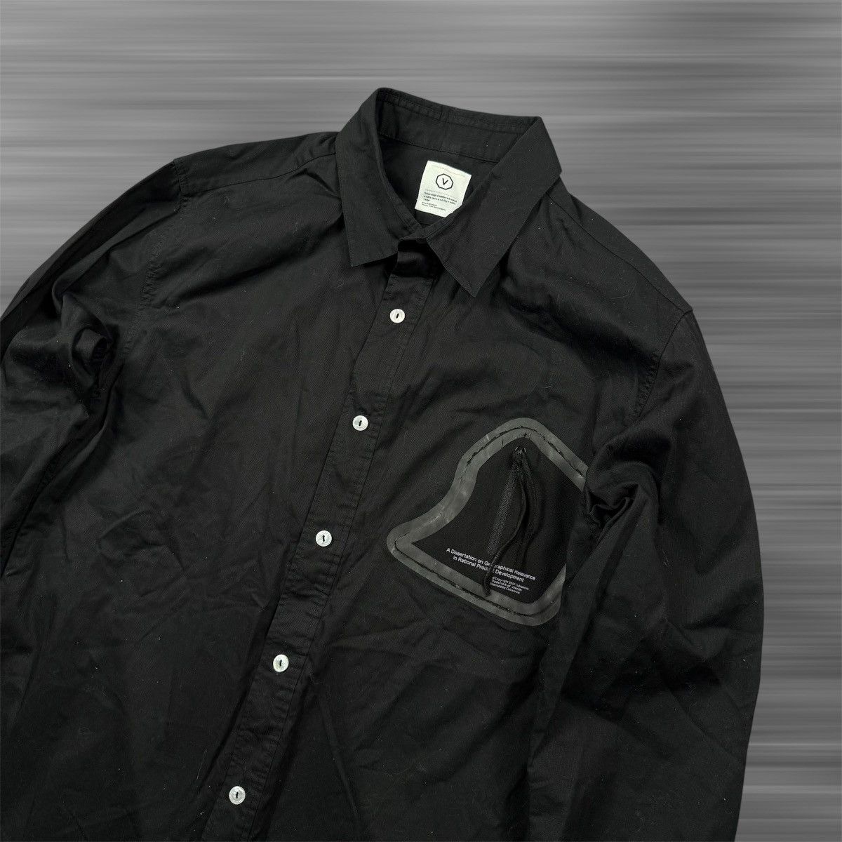 Visvim Visvim Black Shirt 1 Pocket Size US S / EU 44-46 / 1 - 2 Thumbnail