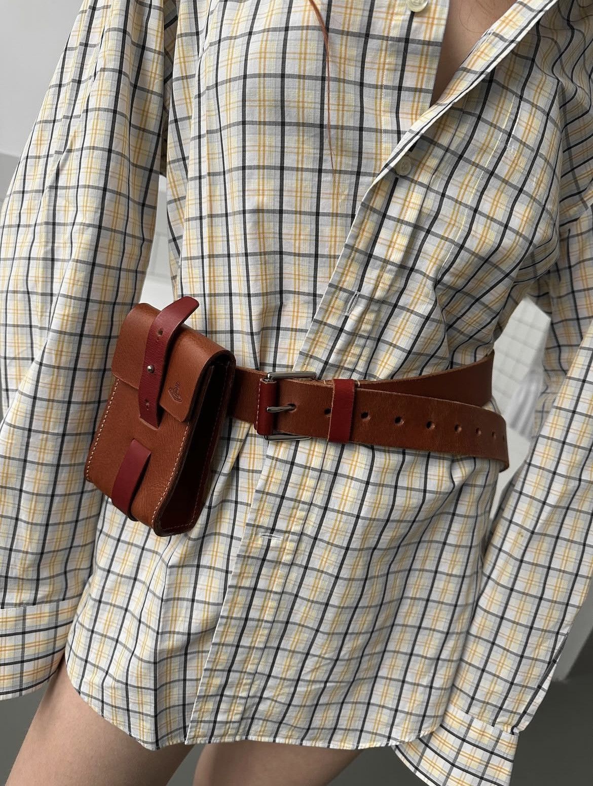 Balmain Balmain Paris Cowboy Checked Cotton Button Down Shirt Size US M / EU 48-50 / 2 - 2 Thumbnail