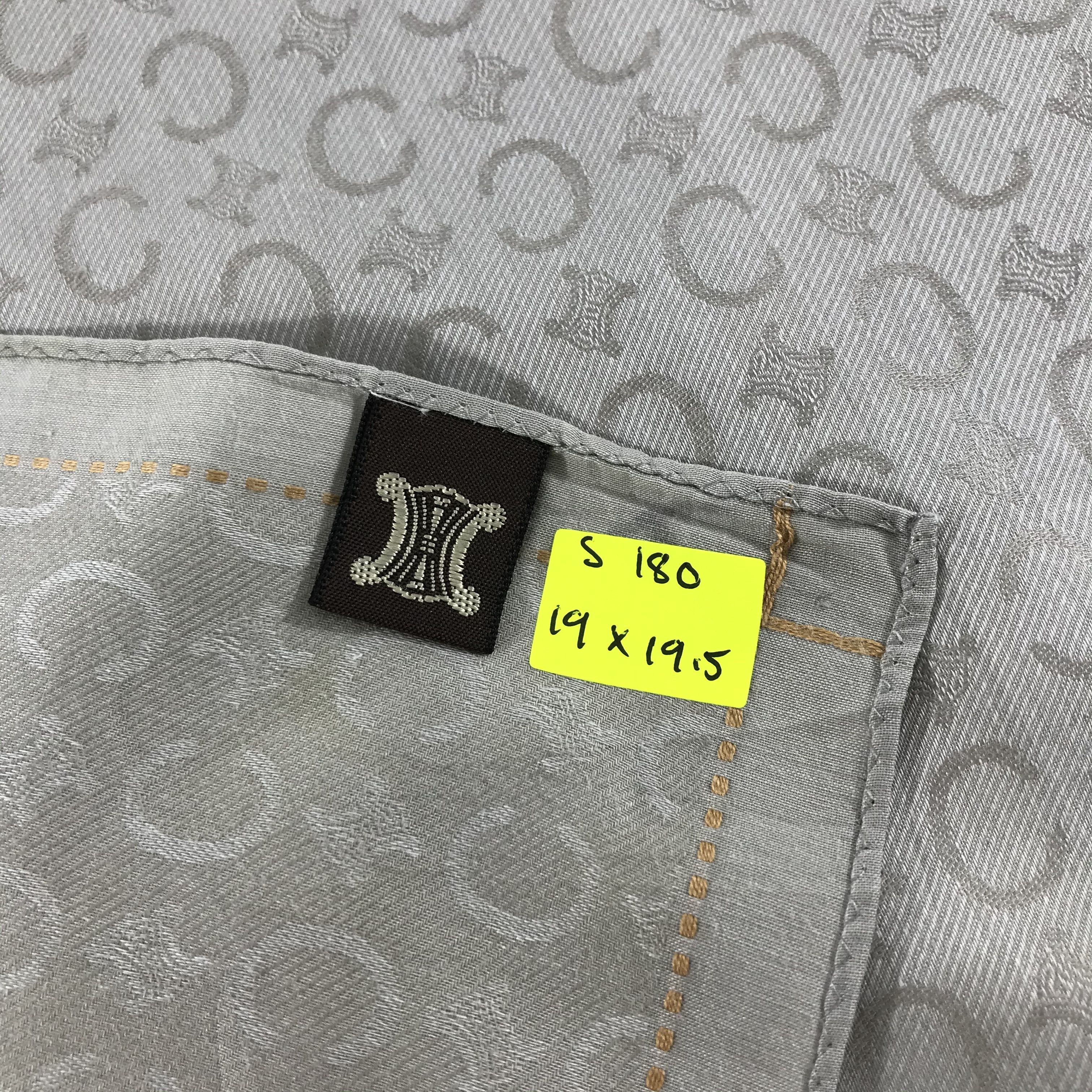 Celine × Vintage Celine Bandana / Handkerchief / Neckerchief - S180 Size ONE SIZE - 5 Thumbnail