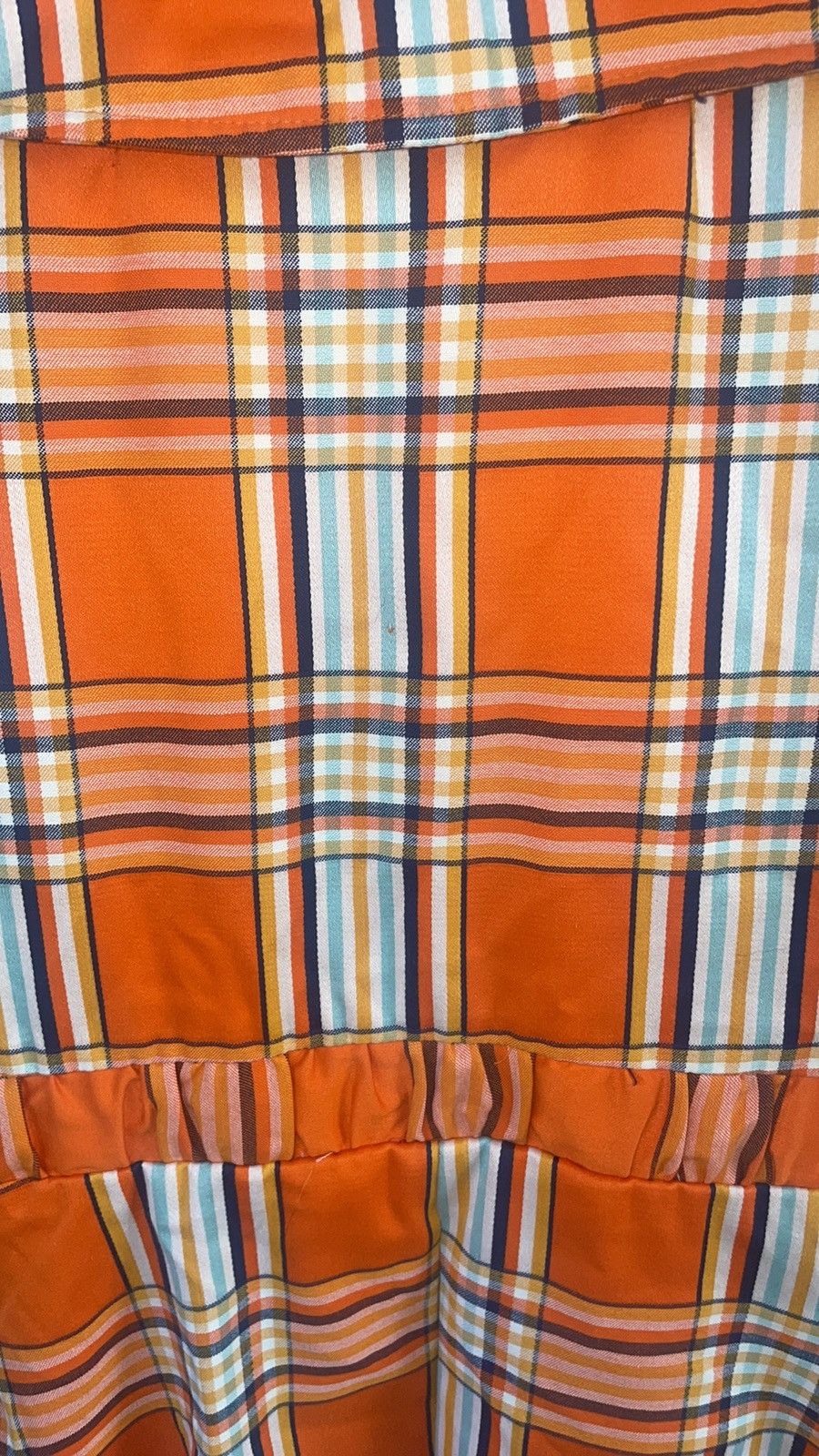 Vintage MARSIS California Vintage 60’s orange plaid blazer Size M / US 6-8 / IT 42-44 - 10 Thumbnail