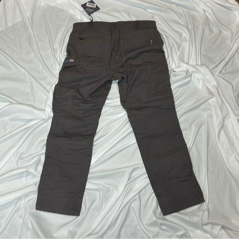 Designer NWT - Dovetail Workwear Britt Utility Grey Canvas, 12 Size 34" / US 12 / IT 48 - 6 Thumbnail