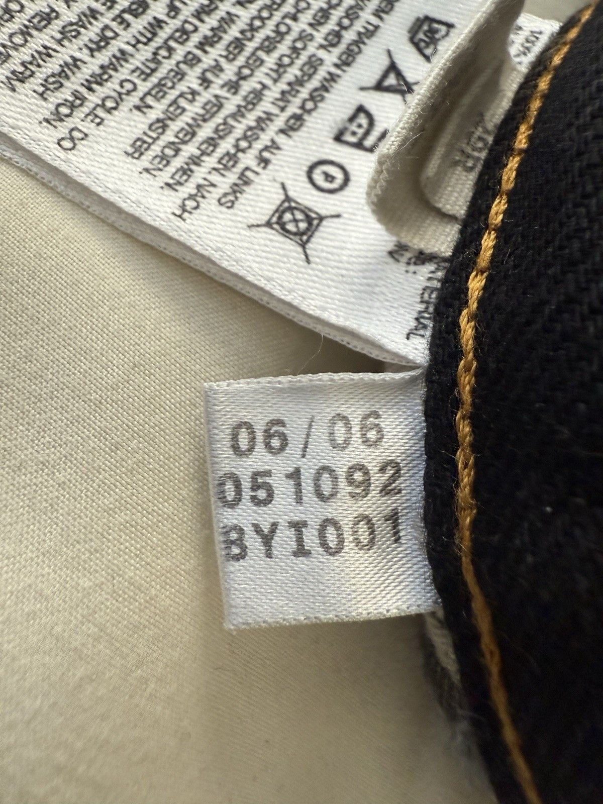 Y-3 Adidas Y-3 Black Jeans Made In Italy Size 29R 2006 RARE Size US 29 - 8 Thumbnail