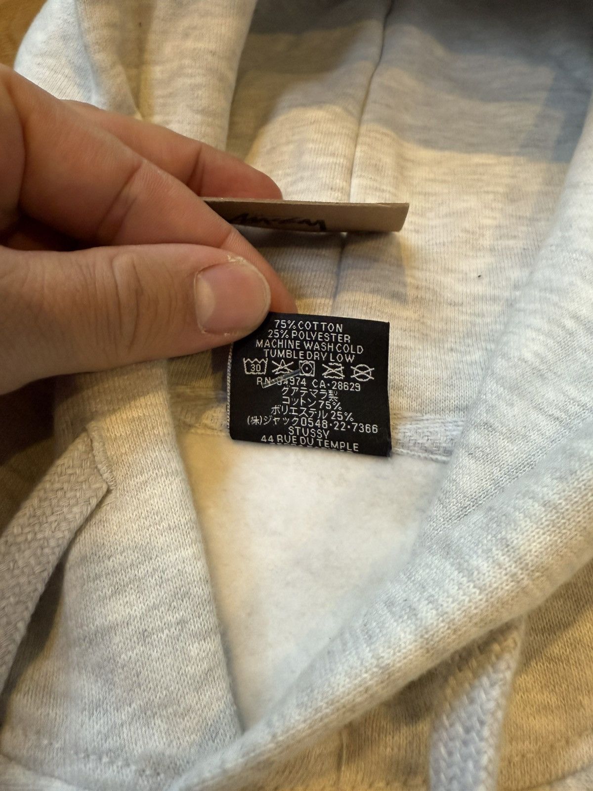 Stussy Stussy Stu C. Hoodie Heather Grey Size US L / EU 52-54 / 3 - 5 Thumbnail