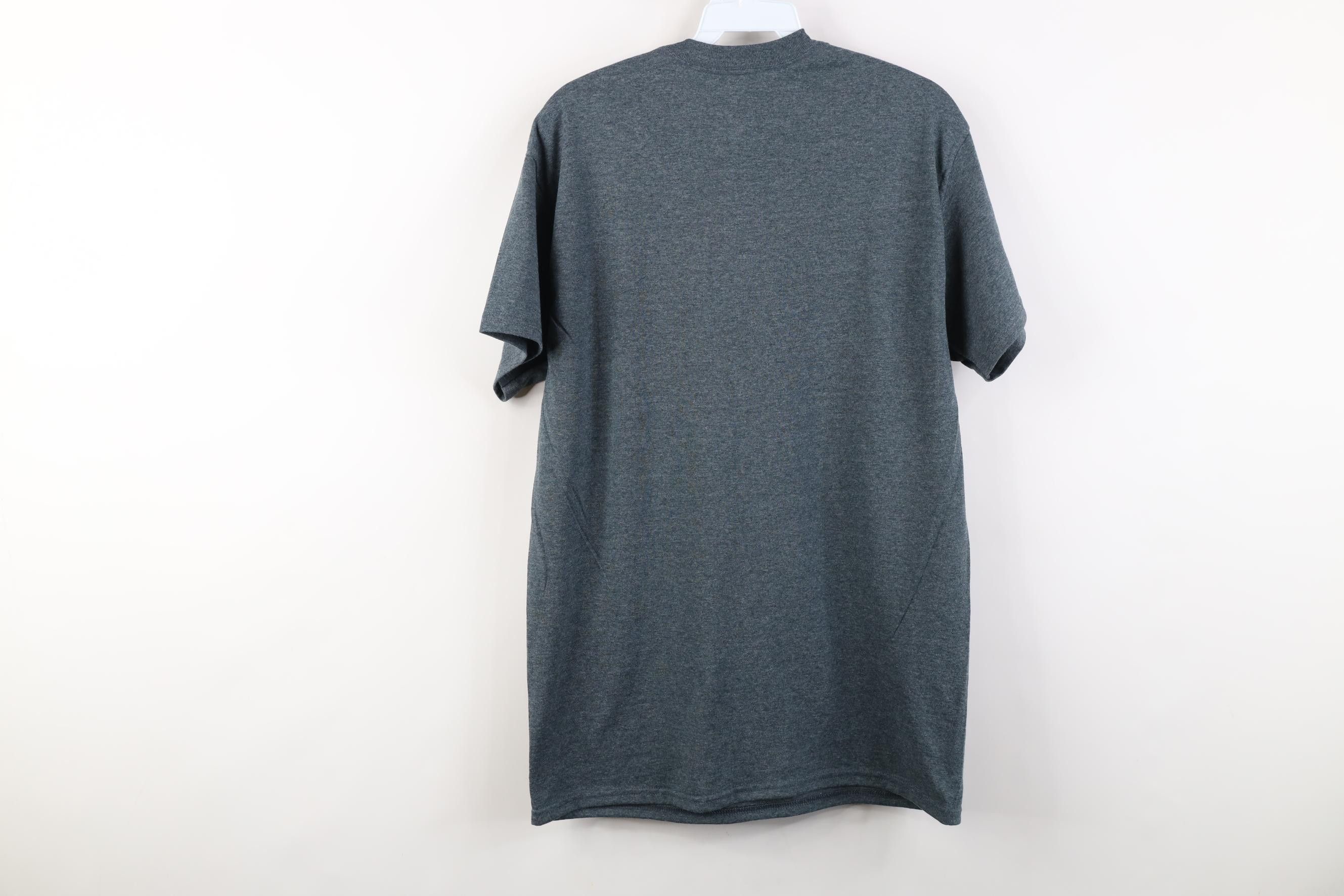 Vintage Deadstock Vintage Y2K Streetwear Short Sleeve T-Shirt Gray Size US M / EU 48-50 / 2 - 6 Thumbnail