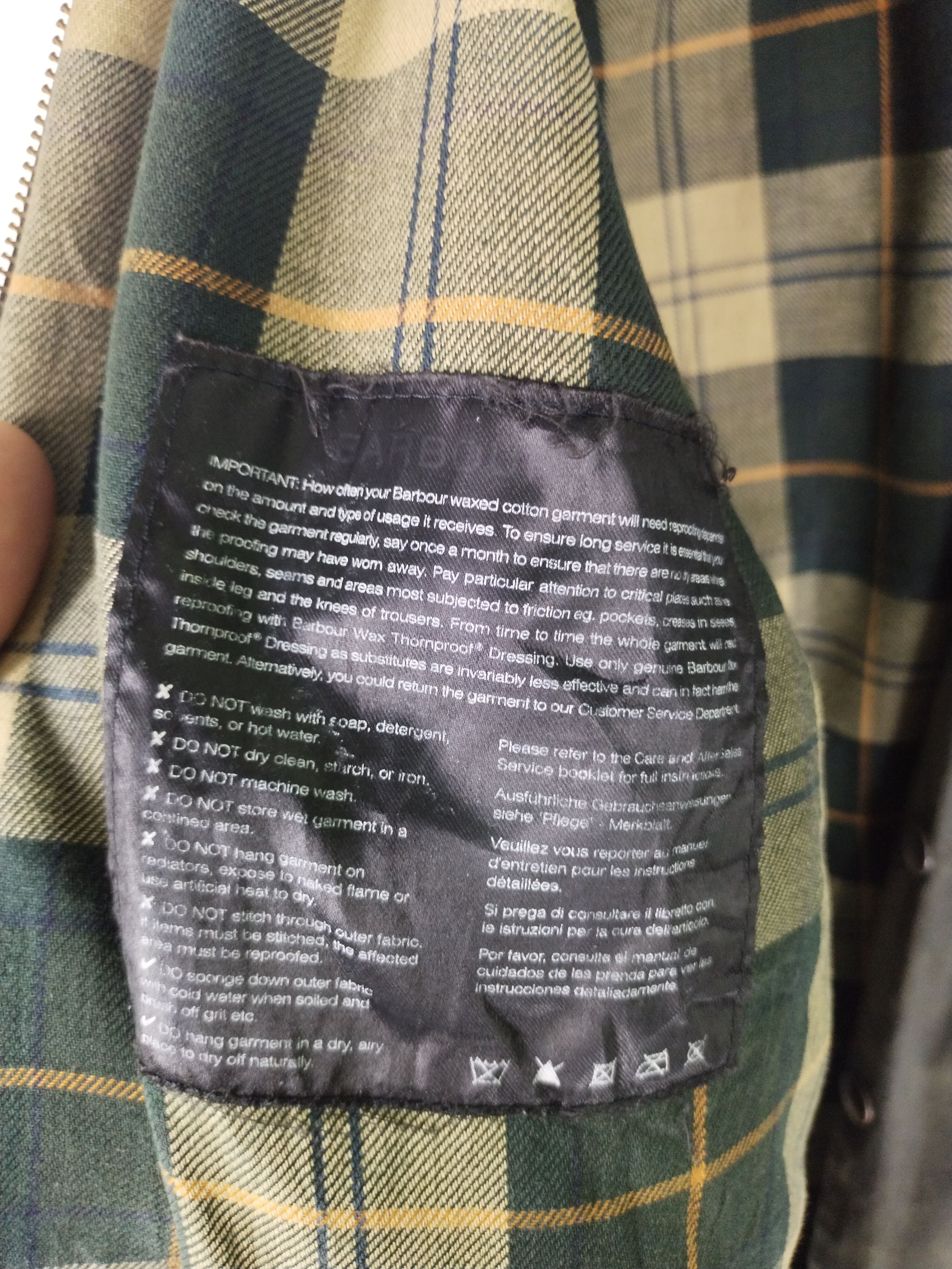 Barbour Barbour Vintage Beaufort Faded Jacket Size US L / EU 52-54 / 3 - 21 Thumbnail