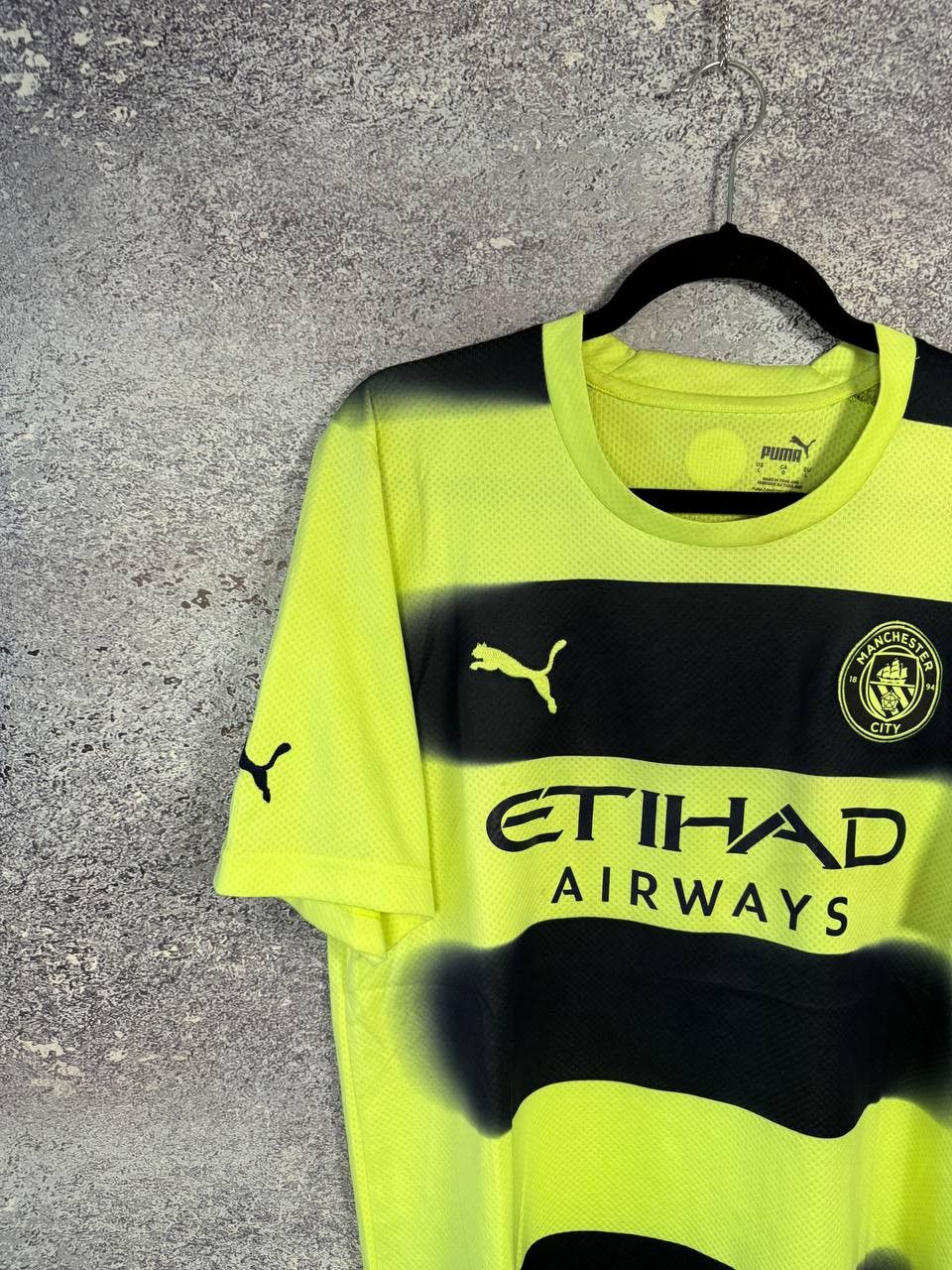 Puma × Vintage Vintage Manchester City 2022/23 Puma Soccer Jersey Size US L / EU 52-54 / 3 - 2 Thumbnail