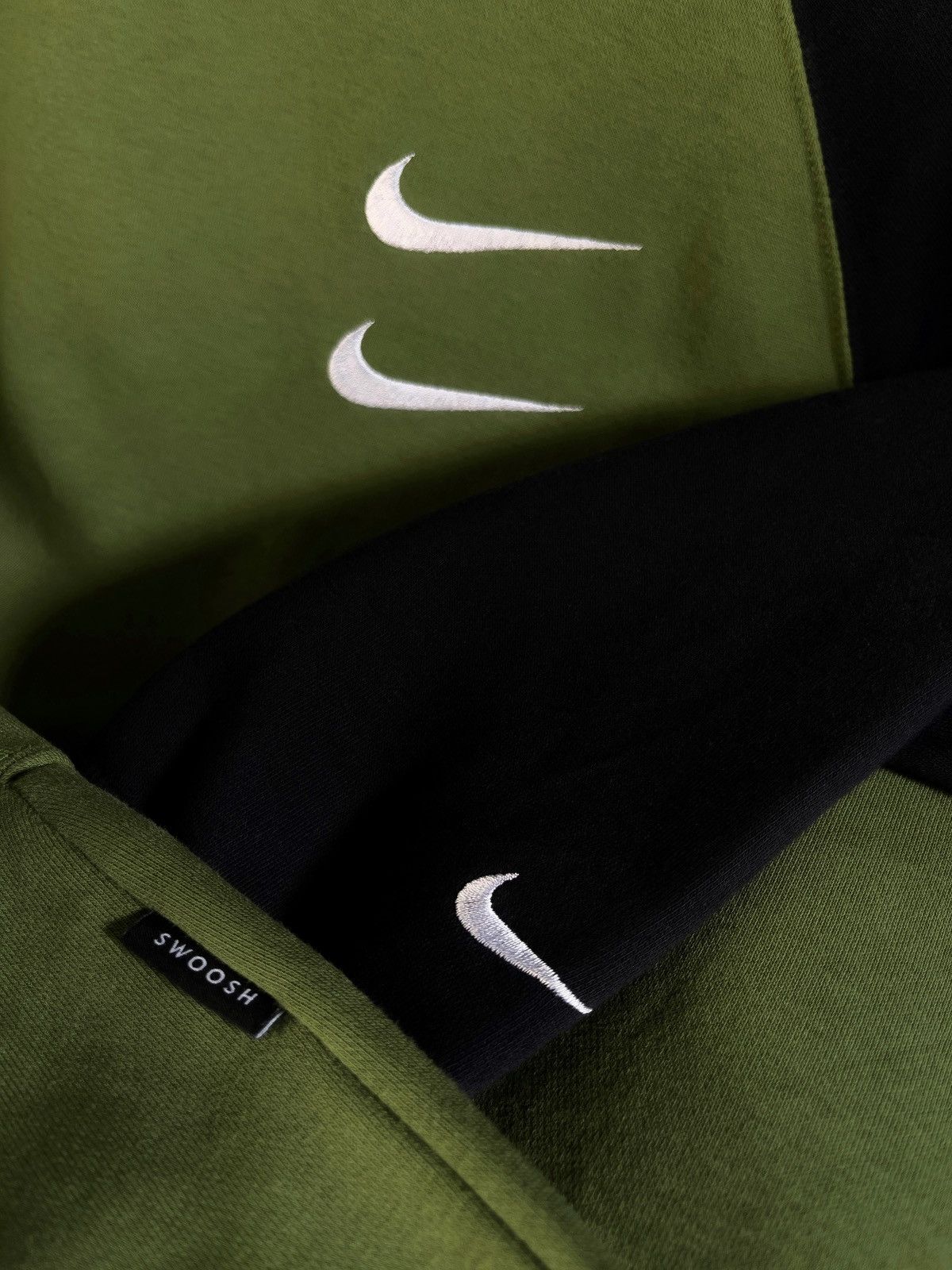 Nike Nike M NSW Double Swoosh Crew Sweatshirt Size US M / EU 48-50 / 2 - 1 Thumbnail