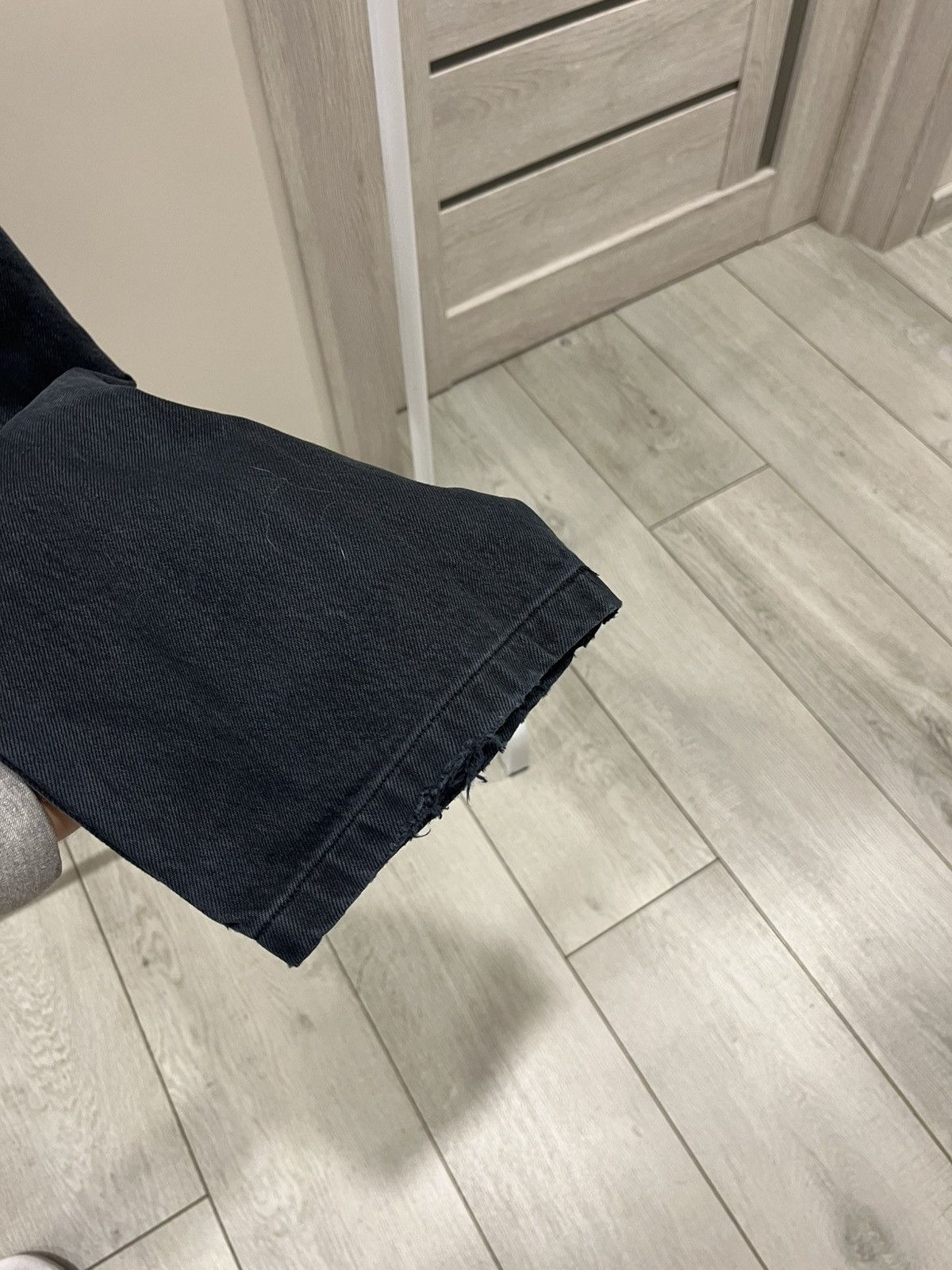 Levi's Levi's 501 black jeans w33 l32 vintage crazy Y2K streetwear Size US 33 - 6 Thumbnail