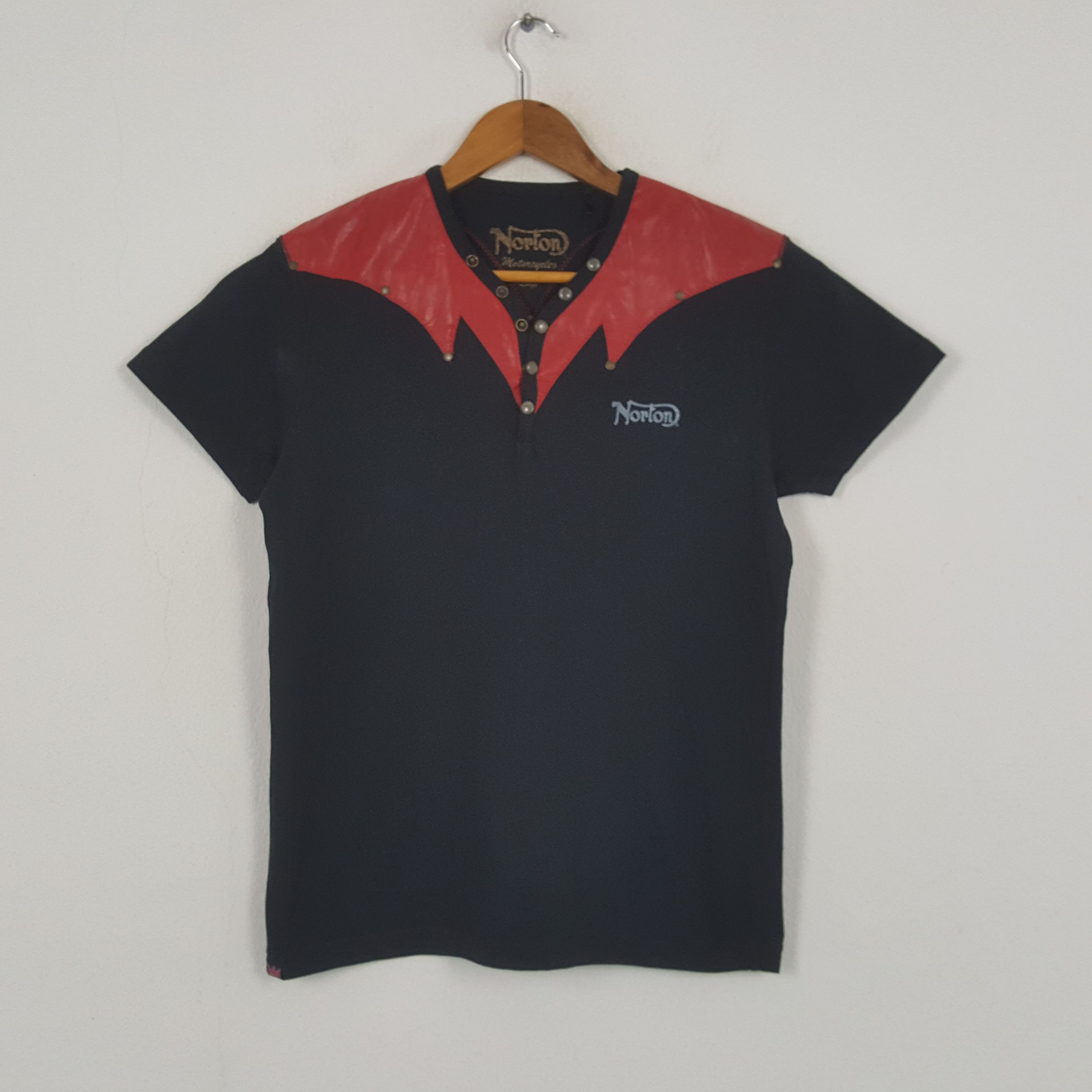 Norton × Vintage Vintage NORTON Racing Team Motorcycle T-shirt C285N1 Size US M / EU 48-50 / 2 - 3 Thumbnail