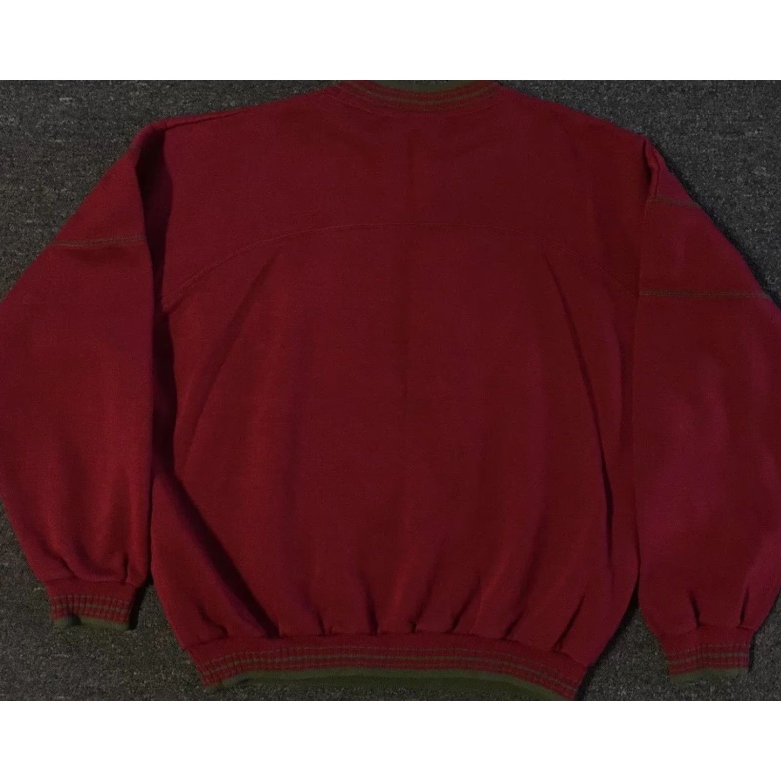 Vintage VINTAGE 90s Britannic Gold Cup Faded Boxy Sweatshirt S M Red Golf College Hoodie Mens Size US S / EU 44-46 / 1 - 6 Thumbnail