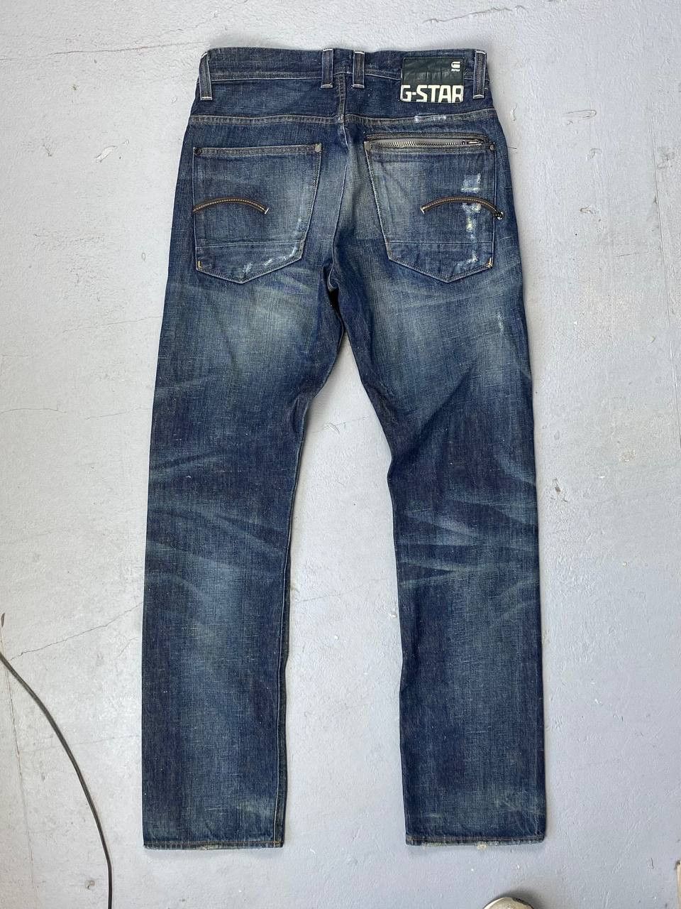 G-Star × Vintage G Star Raw Vintage Denim jeans size 31/34 big logo Size US 31 - 1 Thumbnail