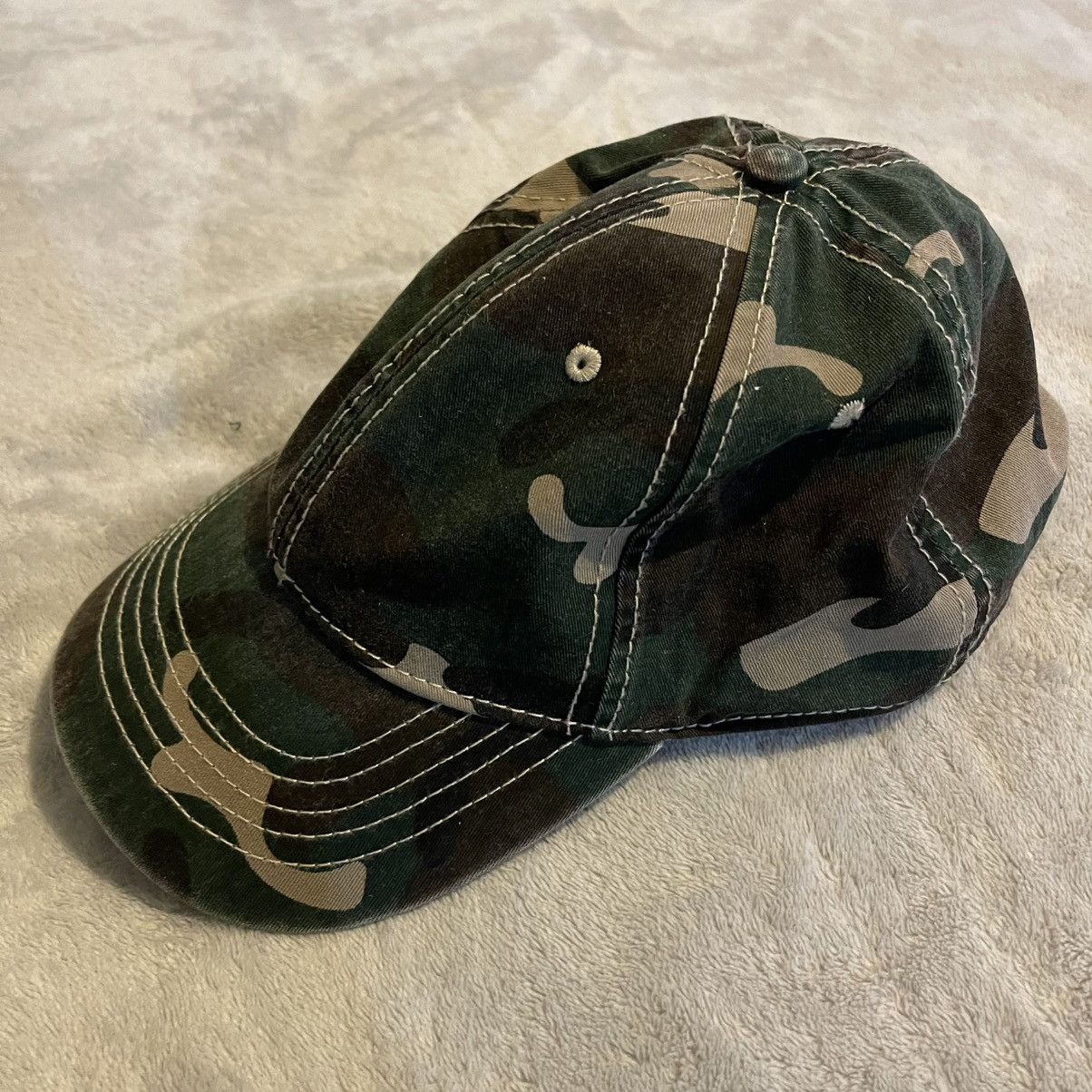 Other Camo Hat Adult One Size Strapback Baseball Cap Adjustable Size ONE SIZE - 2 Thumbnail