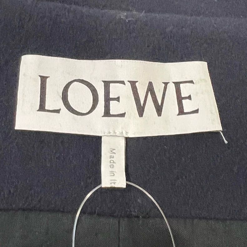 Loewe LOEWE Black and blue tweed coat Size XL / US 12-14 / IT 48-50 - 3 Thumbnail