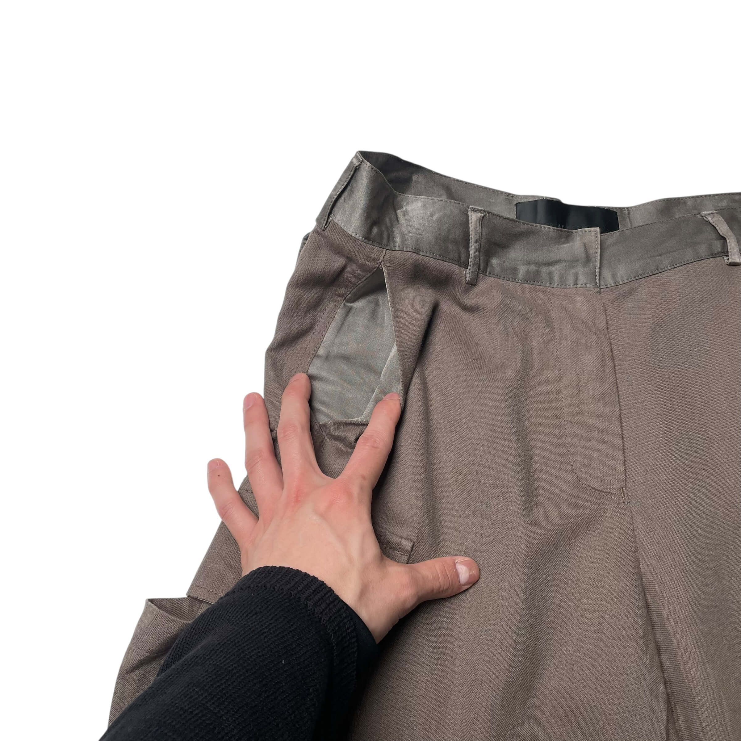 Haider Ackermann Haider ackermann cotton silk cargo pants Size US 29 - 3 Thumbnail