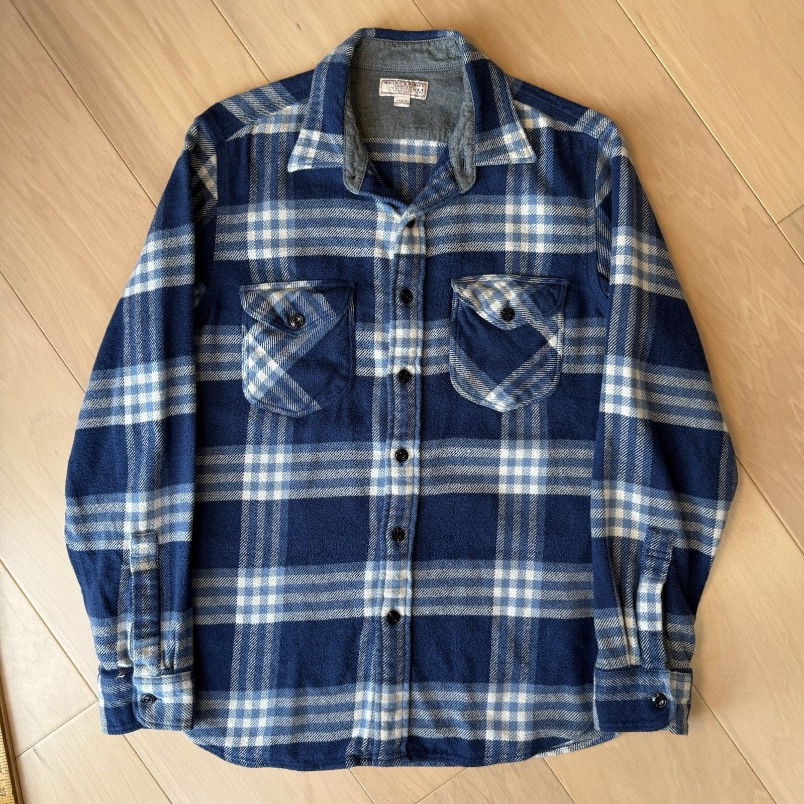 Wallace & Barnes Wallace & Barnes Flannel M Multicolor Plaid Cotton Shirt Size US M / EU 48-50 / 2 - 2 Thumbnail