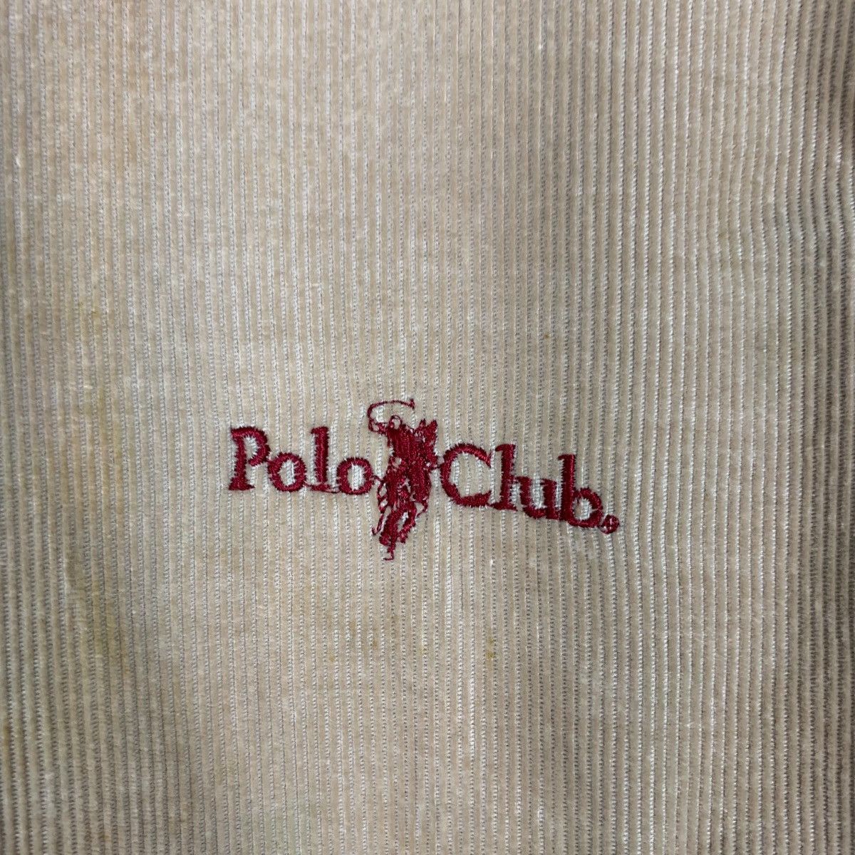 Japanese Brand POLO CLUB Collared Casual Corduroy Jacket #0564-C26 Size US L / EU 52-54 / 3 - 16 Thumbnail