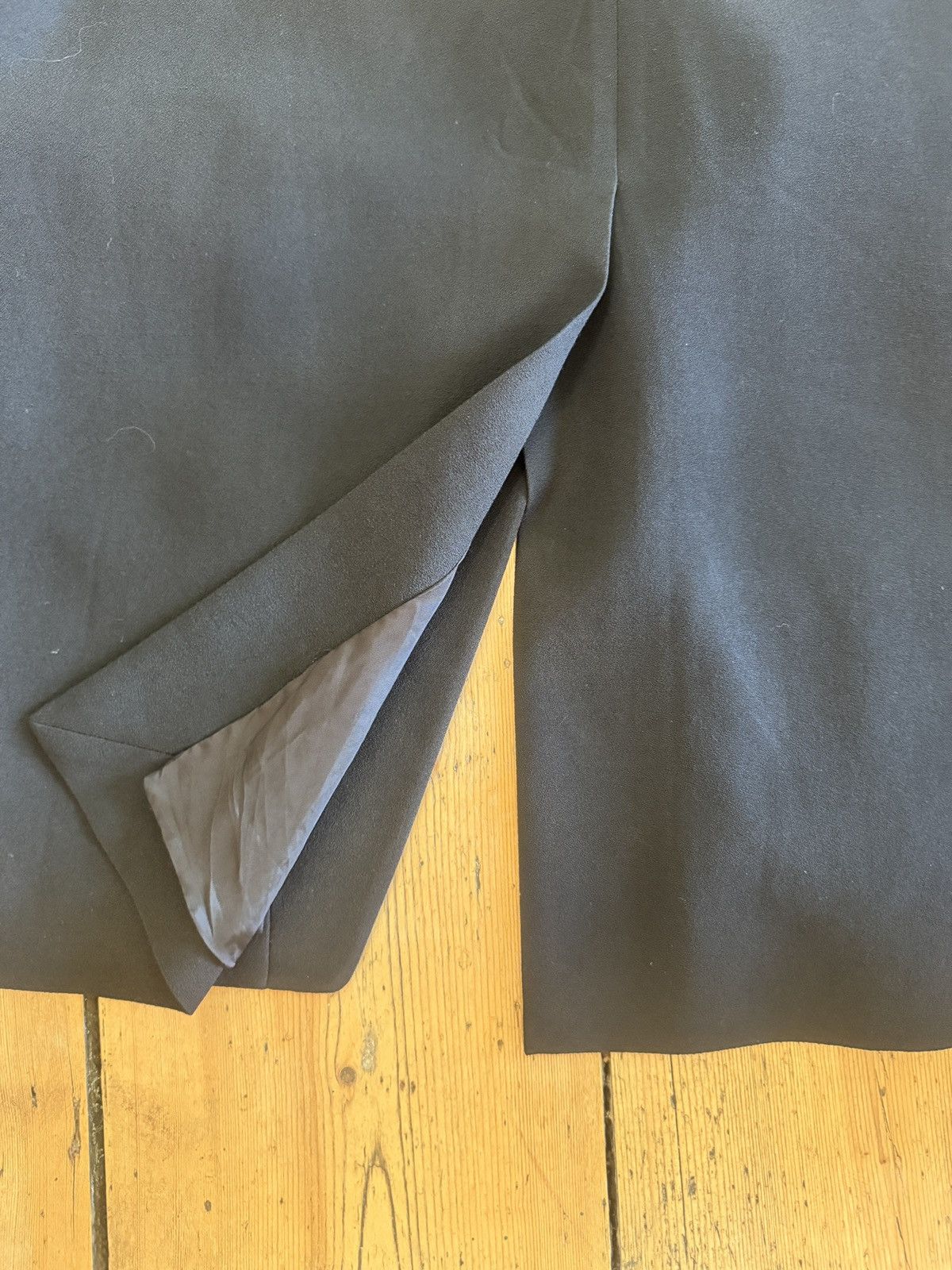Rick Owens Tecuatl Tatlin tailored jacket in wool crepe Size 40L - 10 Thumbnail