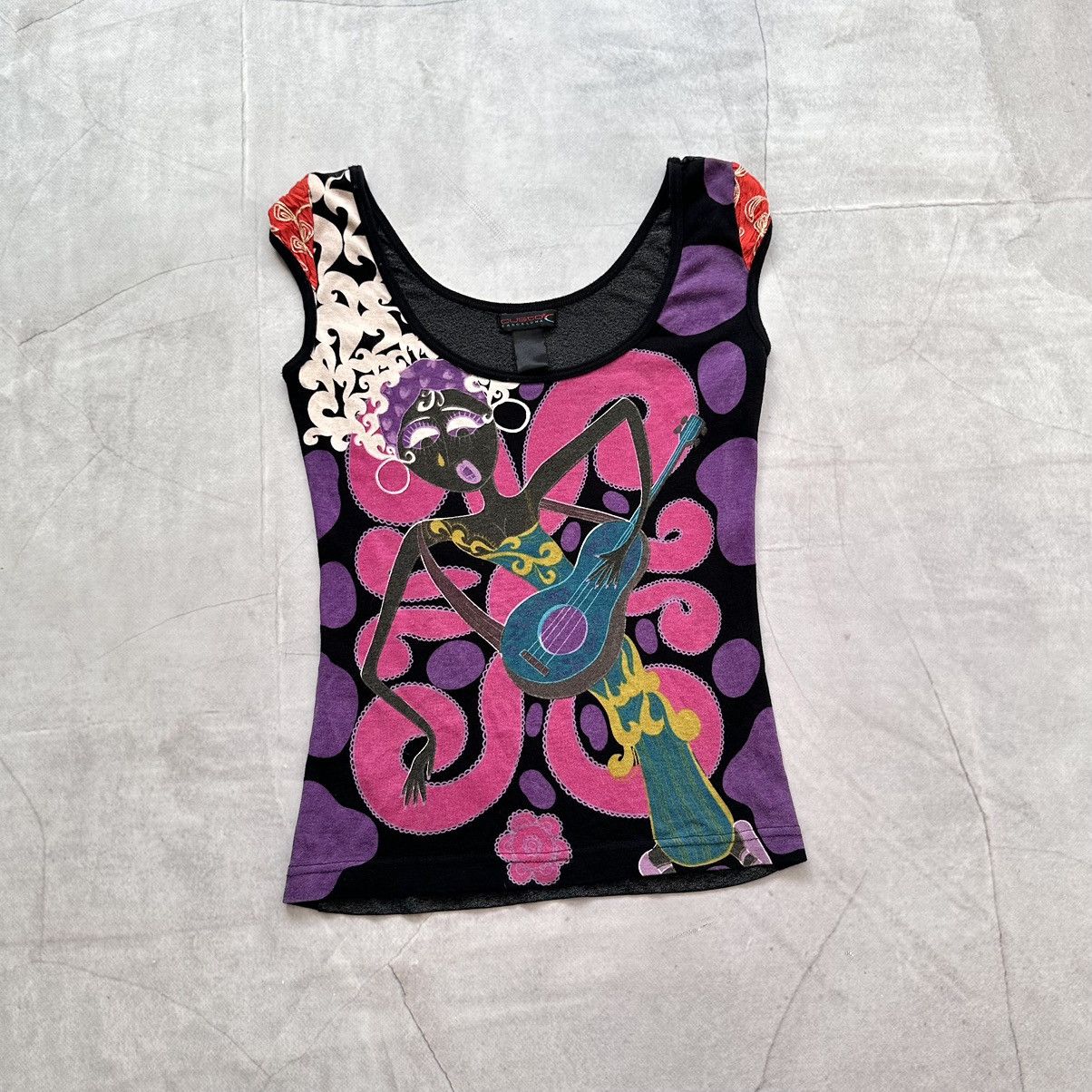 Custo Barcelona Y2K Custo Barcelona Hysteric Glamour Style Tank Top T Shirt Size M / US 6-8 / IT 42-44 - 7 Thumbnail
