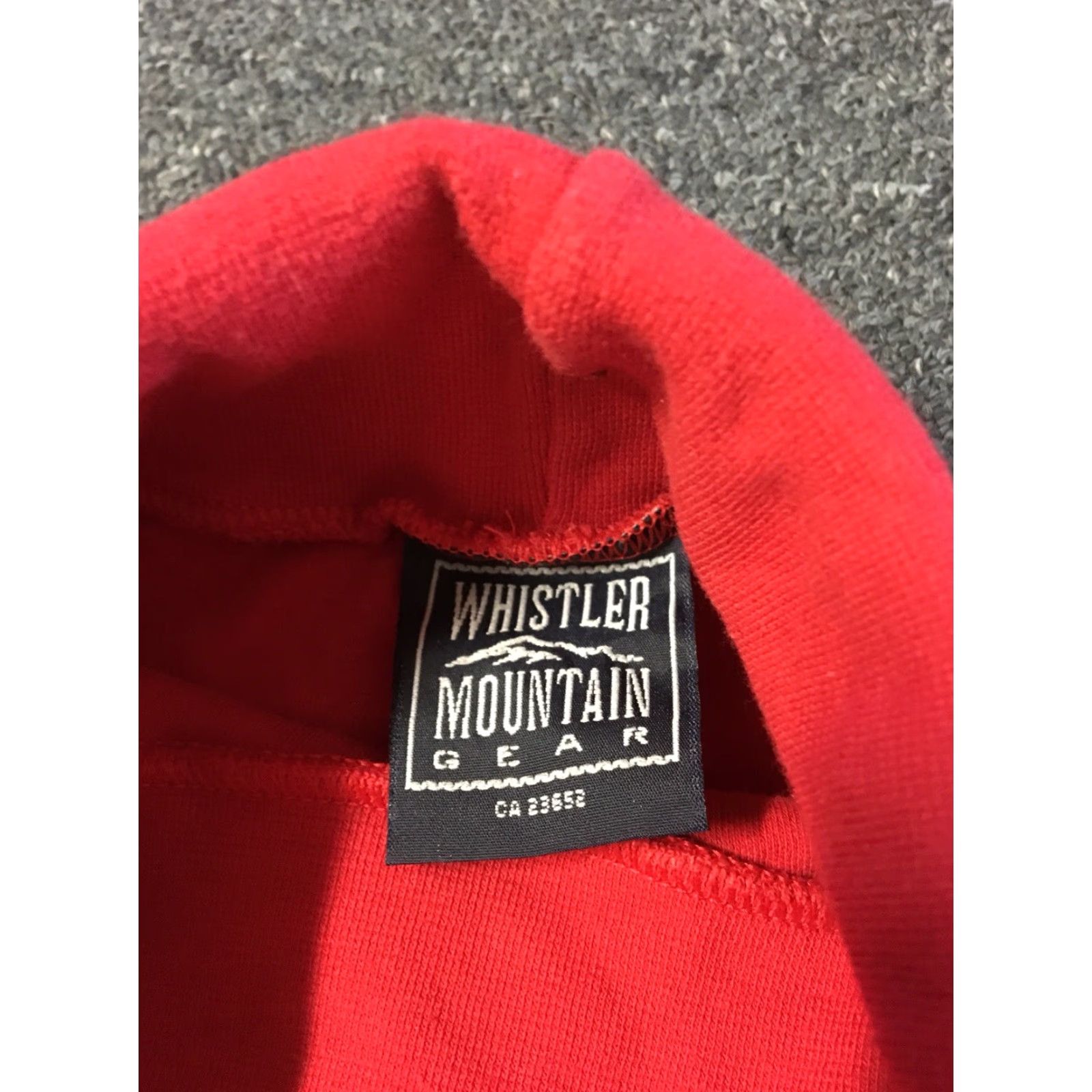 Whistles VINTAGE Whistler 90s Turtleneck Sweater Women Red Snow Ski Snowboard USA 4 Neck Pullover Long Sleeve Whistler Mountain Gear Size S / US 4 / IT 40 - 3 Thumbnail
