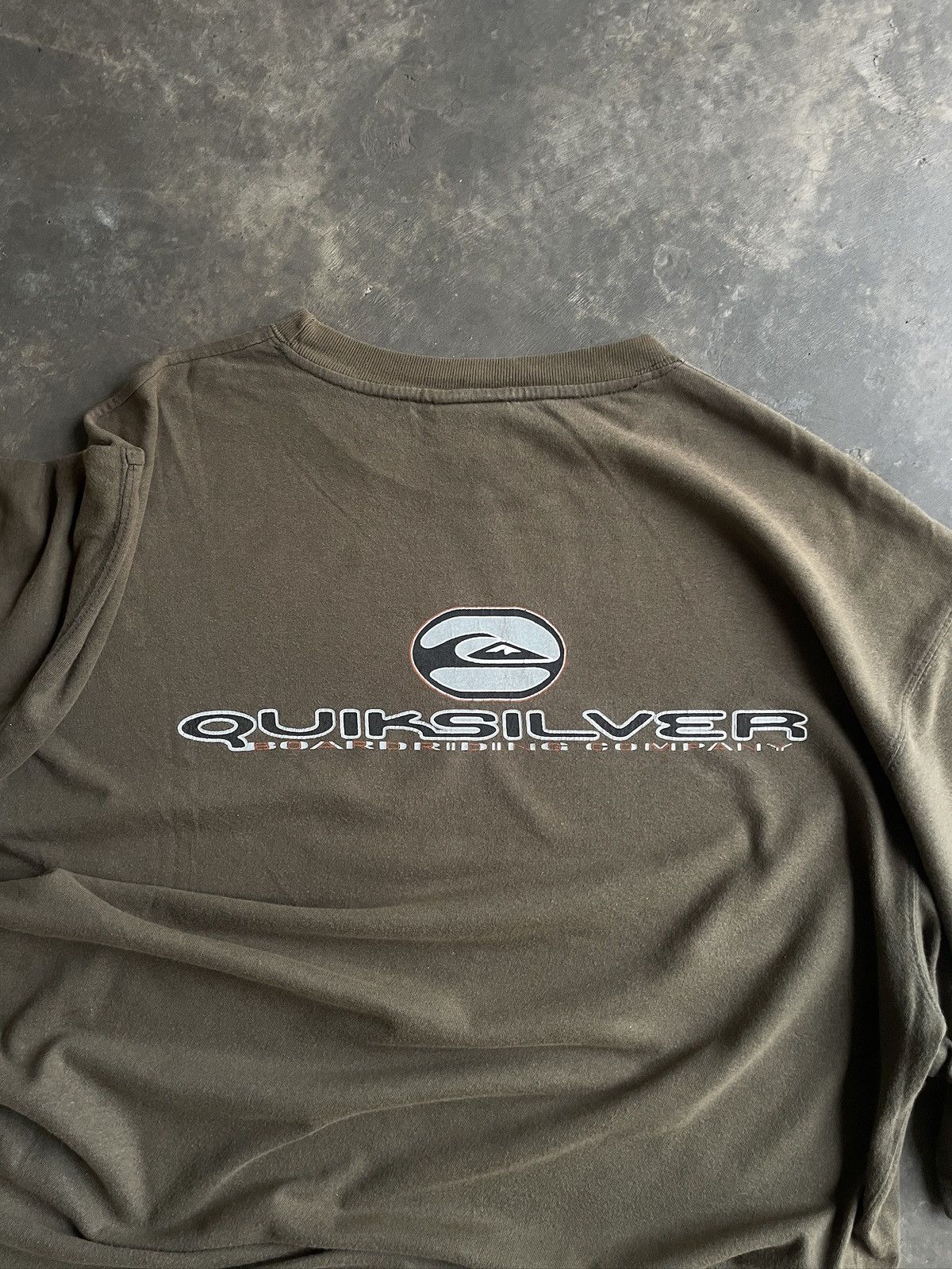 Quiksilver Vintage Y2k Quiksiilver Surf Skate T Shirt L fit XL Size US L / EU 52-54 / 3 - 9 Thumbnail