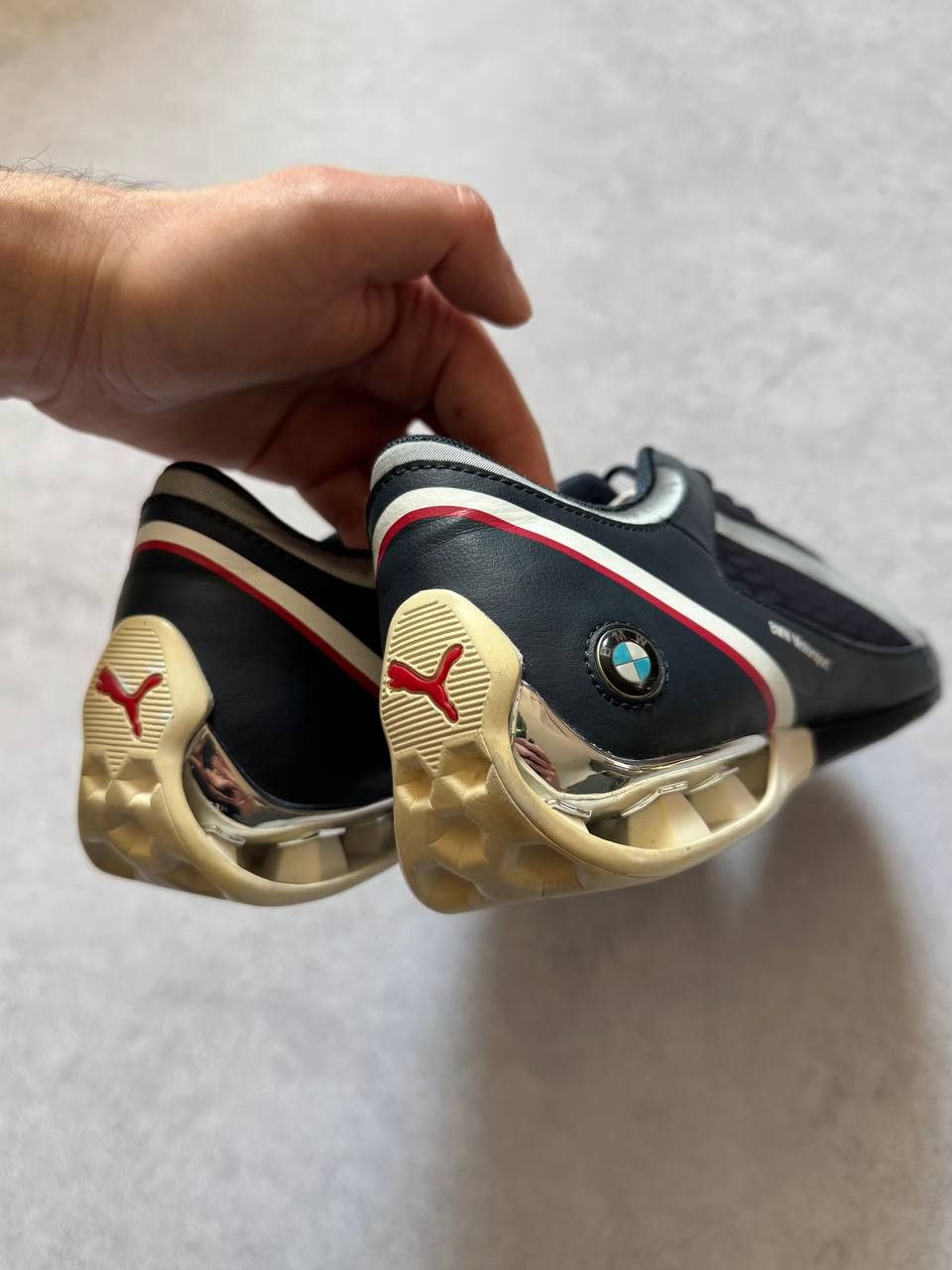 BMW × Puma Puma BMW Leather Sneakers Speedcat y2k Japanese rare Size US 11 / EU 44 - 7 Thumbnail