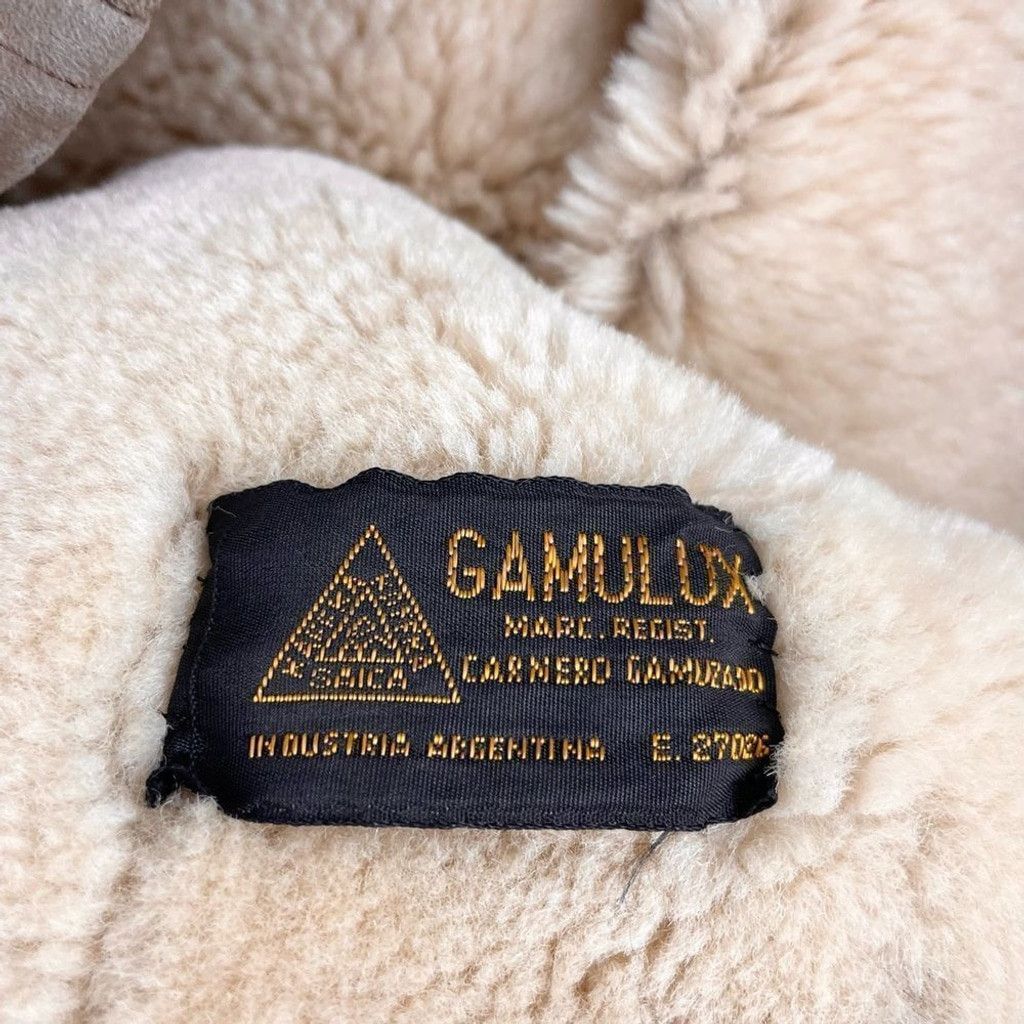 Other Gamulux Argentinian Sherpa Lined Nubuck Button-Up Coat M/L Size M / US 6-8 / IT 42-44 - 8 Thumbnail