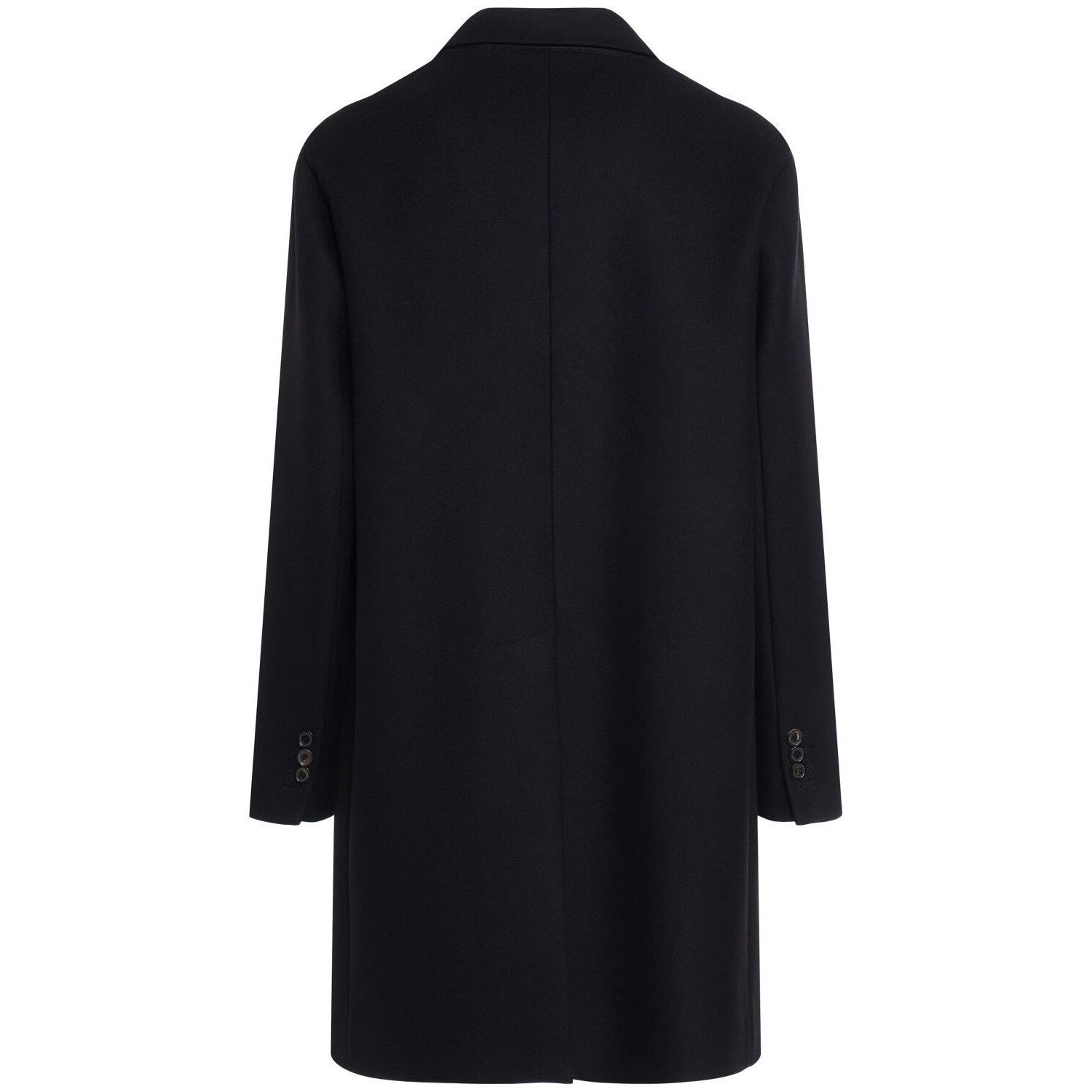 Dsquared2 DSQUARED2 Black Easy Wool Coat New & Authentic (Men's size:M Size US M / EU 48-50 / 2 - 2 Thumbnail