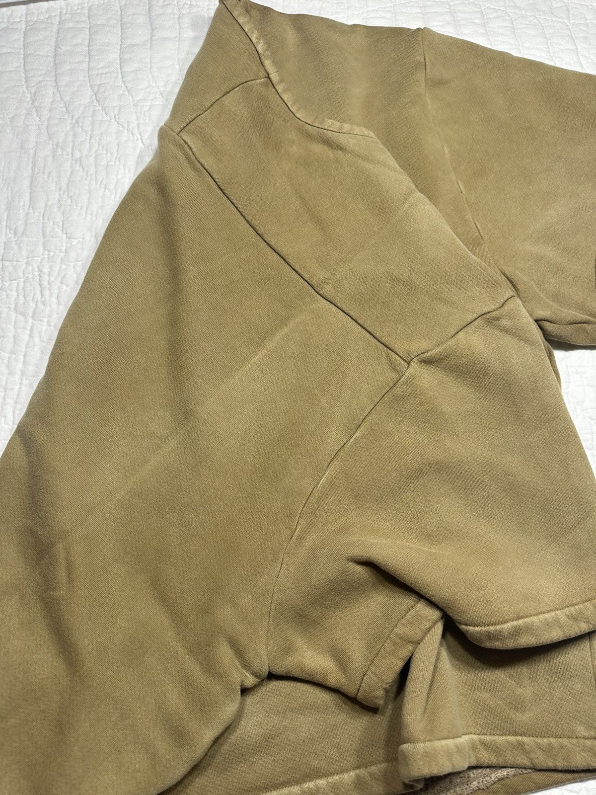Balenciaga × Gap × Kanye West YEEZY GAP UNRELEASED FLEECE YOKE TSHIRT/Bronze Small Size US S / EU 44-46 / 1 - 5 Thumbnail