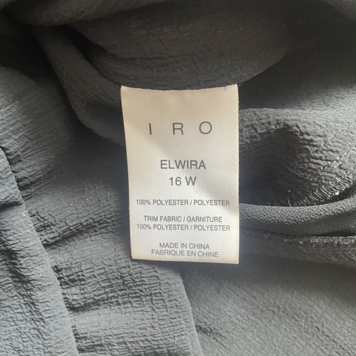 Iro Iro Paris Autumn Winter 2016 Elwira Top Size S / US 4 / IT 40 - 7 Thumbnail