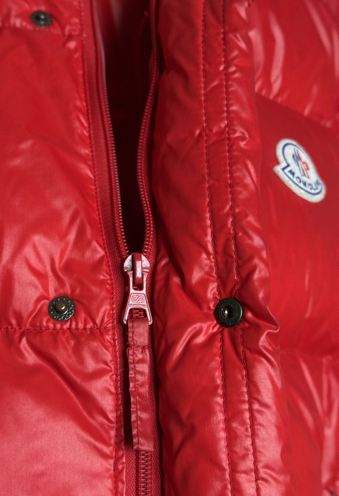 Moncler Rare Moncler Grenoble Red Down Vest Puffer Jacket Size L / US 10 / IT 46 - 7 Thumbnail