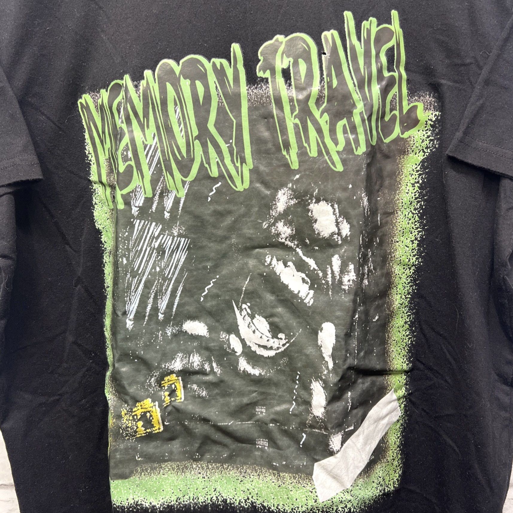 Vintage Memory Travel T-Shirt Mens Size L Black Size US L / EU 52-54 / 3 - 2 Thumbnail