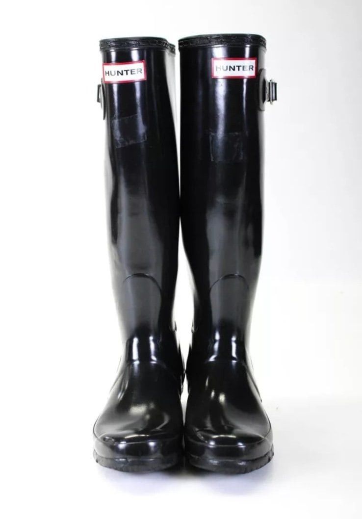 Hunter HUNTER BOOTS Woman’s Original Tall Back Adjustable Rain Boo Size US 5 / IT 35 - 1 Thumbnail