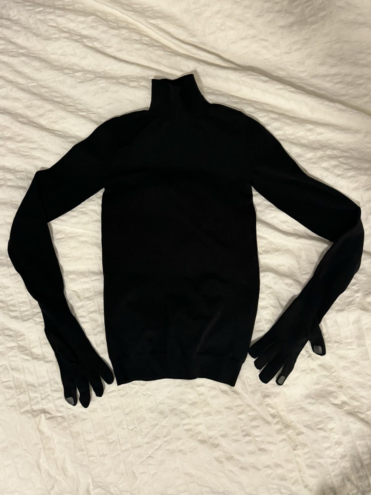 Balenciaga Balenciaga black gloves turtleneck Size XS / US 0-2 / IT 36-38 - 5 Thumbnail