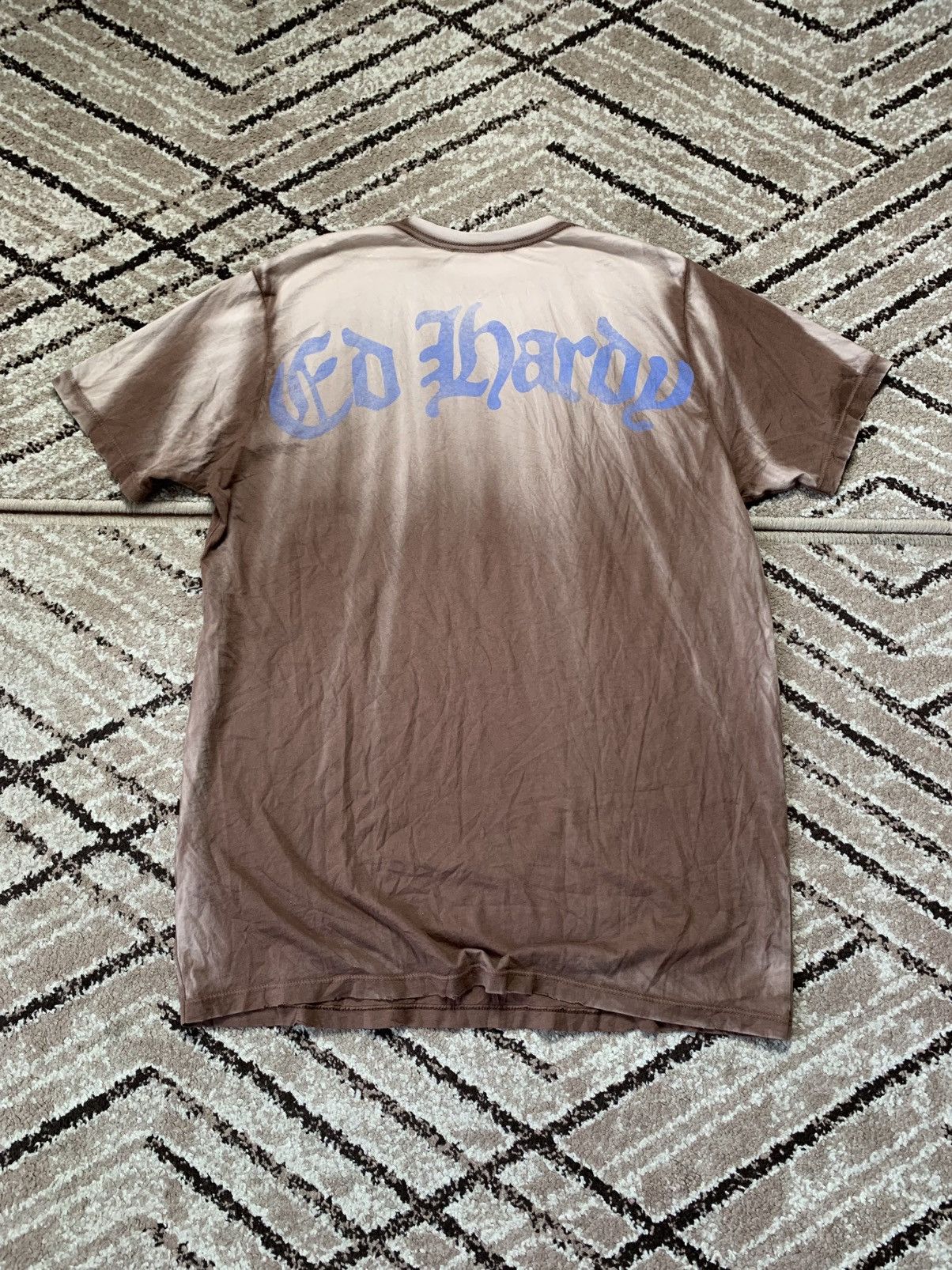 Christian Audigier Vintage Y2K Ed Hardy Tee Sexy Logo Skulls Life Love Swag Size US L / EU 52-54 / 3 - 13 Thumbnail