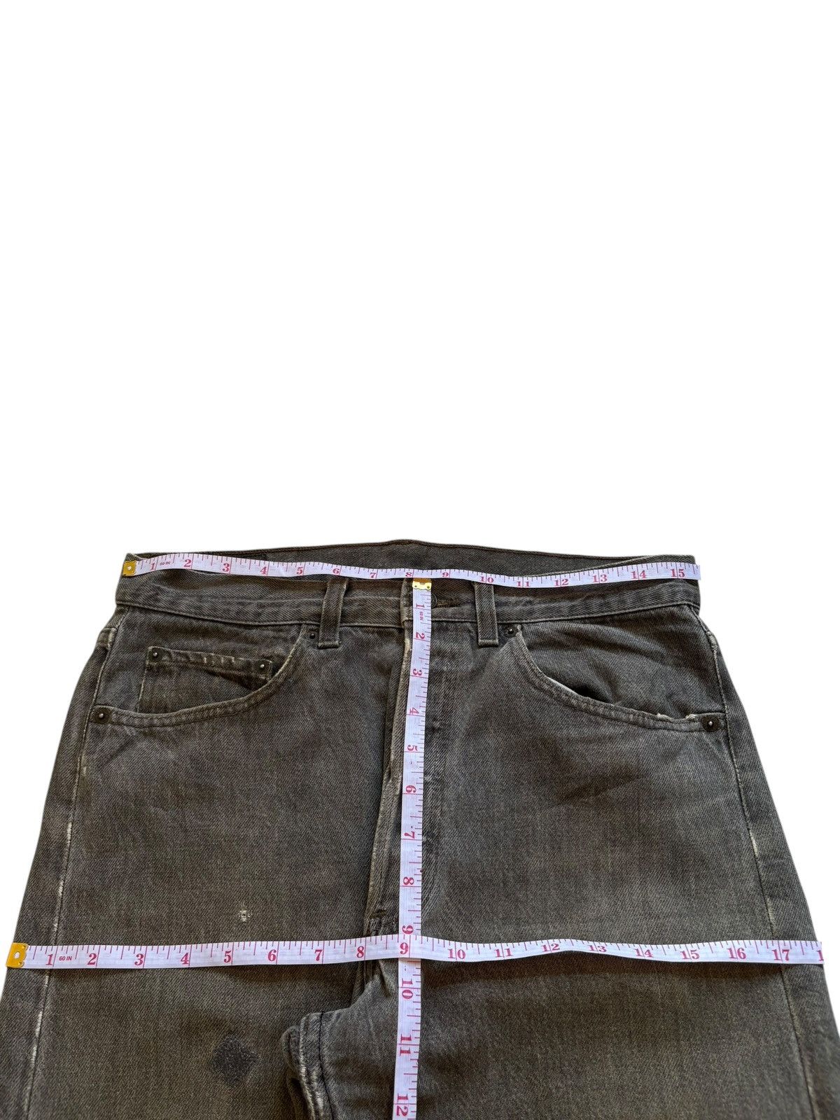 Levi's Vintage 90s Levis Mud Wash Distressed Jeans Size US 31 - 11 Thumbnail