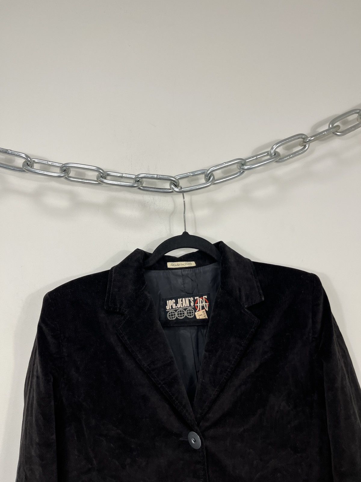 Jean Paul Gaultier Jean Paul Gaultier Velvet Vintage Rare Women’s Blazer Jacket Size L / US 10 / IT 46 - 5 Thumbnail