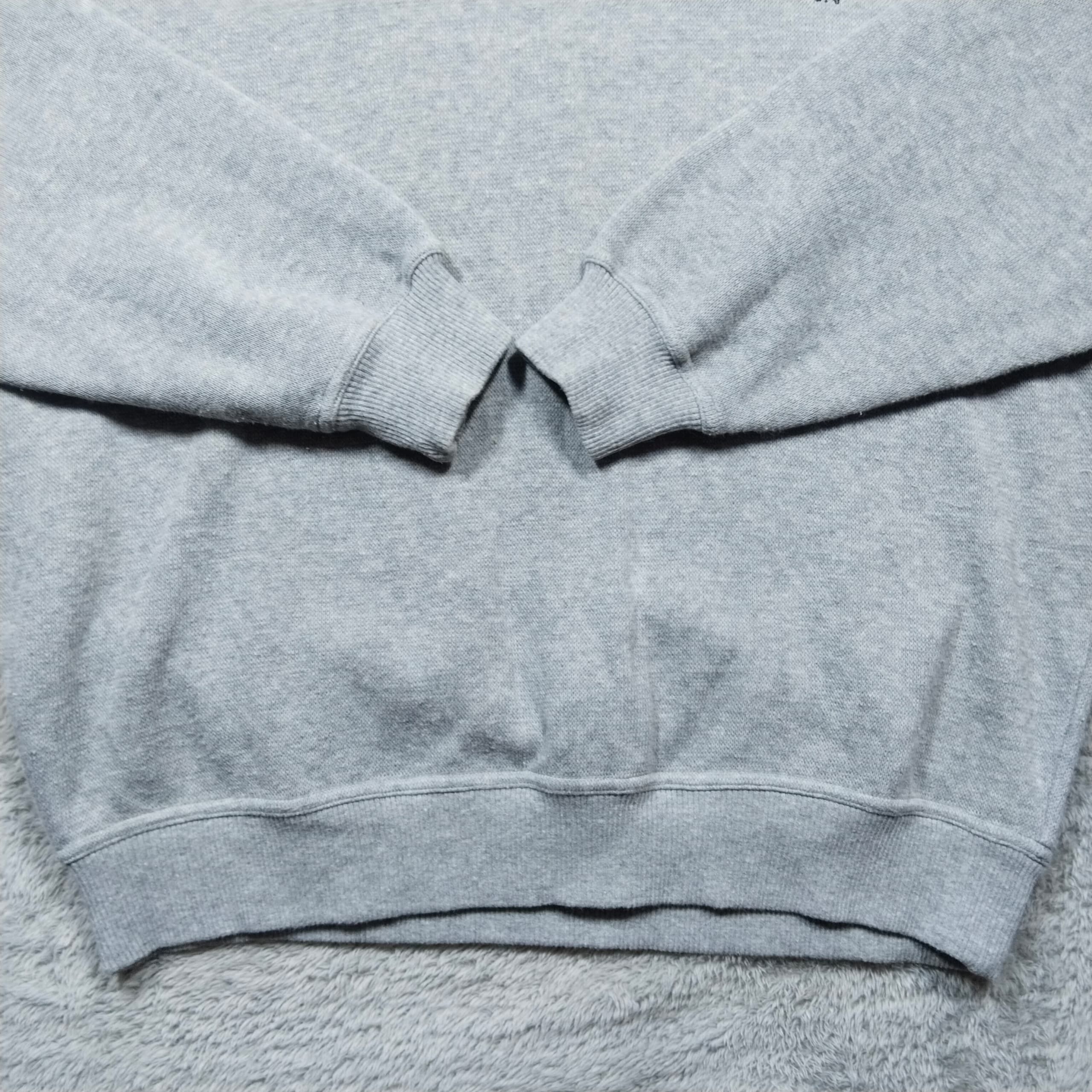 Cerruti 1881 × Vintage VINTAGE CERRUTI SPORT HEATHER GRAY PULLOVER SWEATSHIRT Size US M / EU 48-50 / 2 - 6 Thumbnail