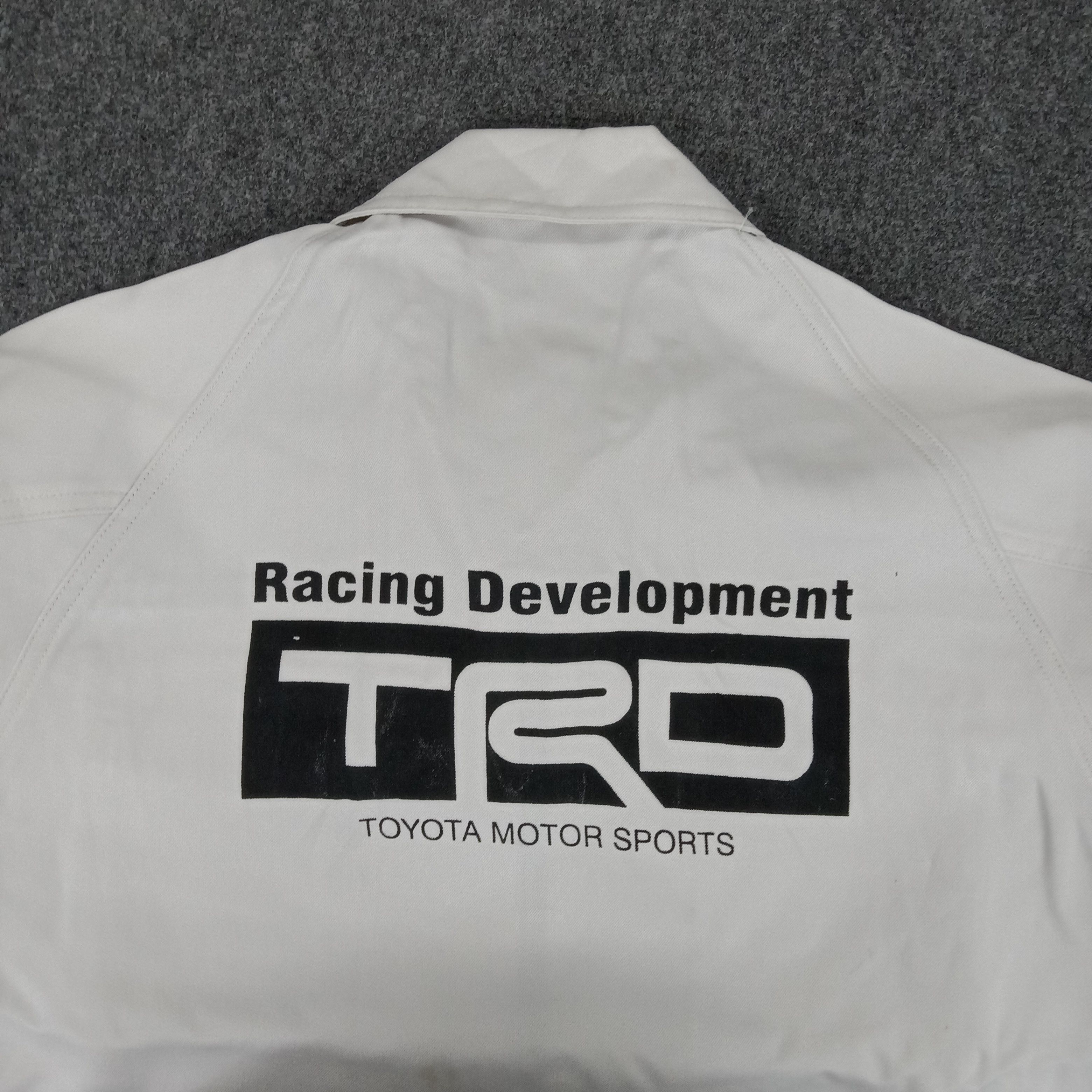 Japanese Brand × Vintage TRD Racing Development Toyota Team Custom Art Jacket Size US M / EU 48-50 / 2 - 2 Thumbnail