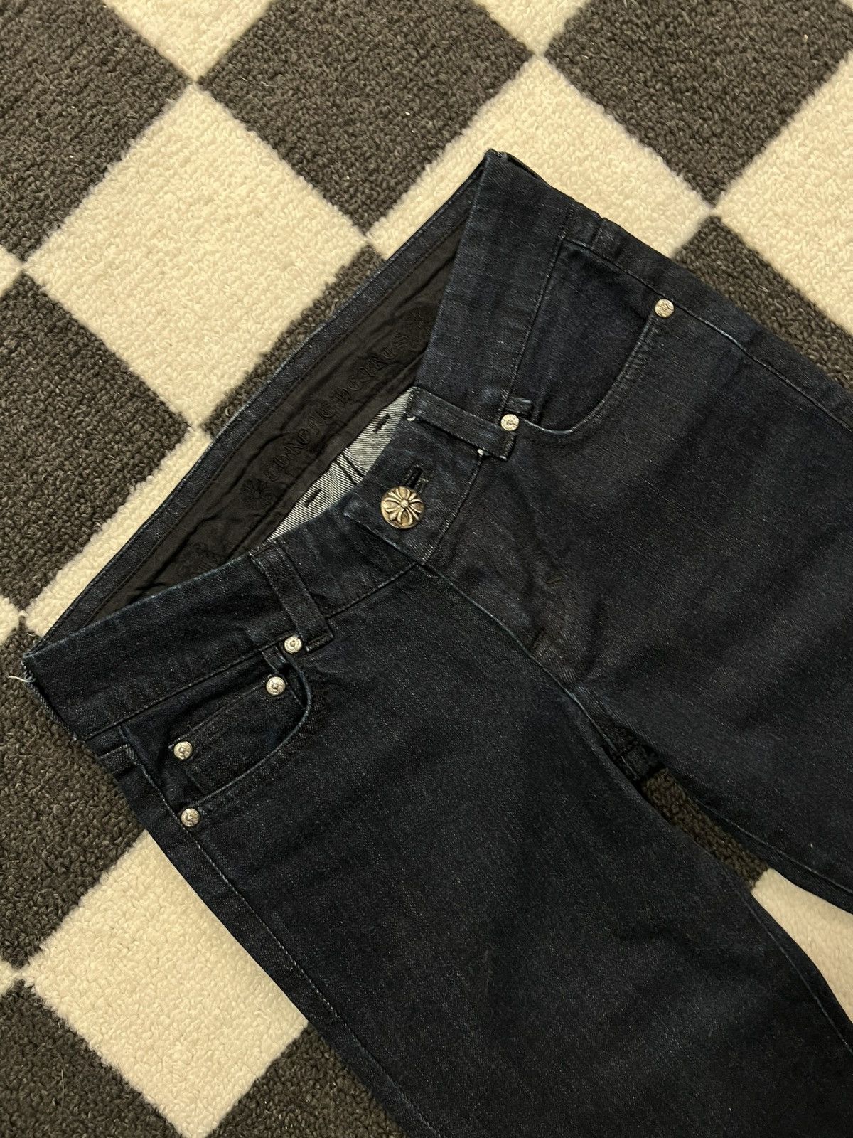 Chrome Hearts Vintage Chrome Hearts Bootcut Denim Size 27" / US 4 / IT 40 - 2 Thumbnail