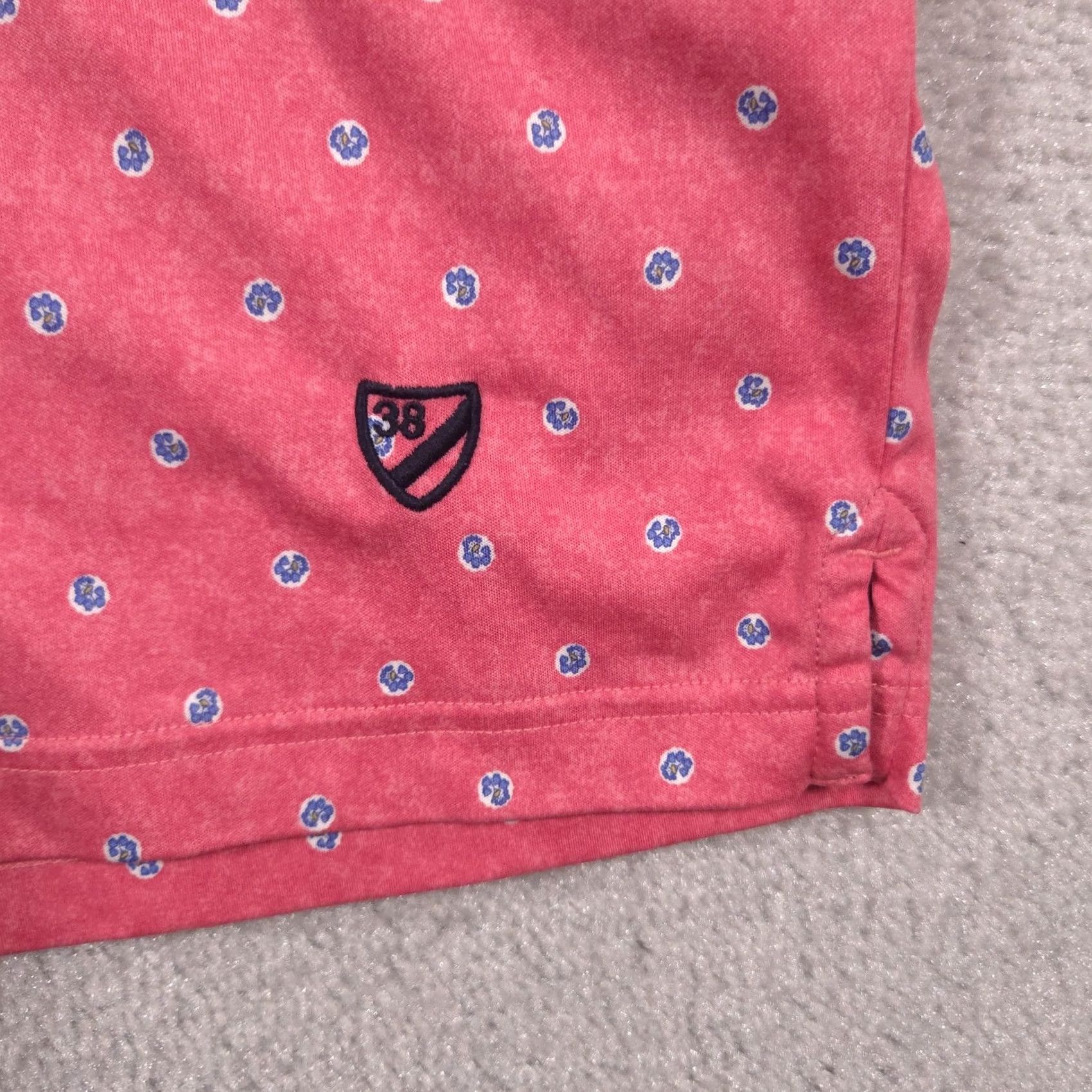 Cremieux Cremieux Polo Shirt Mens L Pink Floral Supima Cotton Classics Logo Allover Size US L / EU 52-54 / 3 - 4 Thumbnail