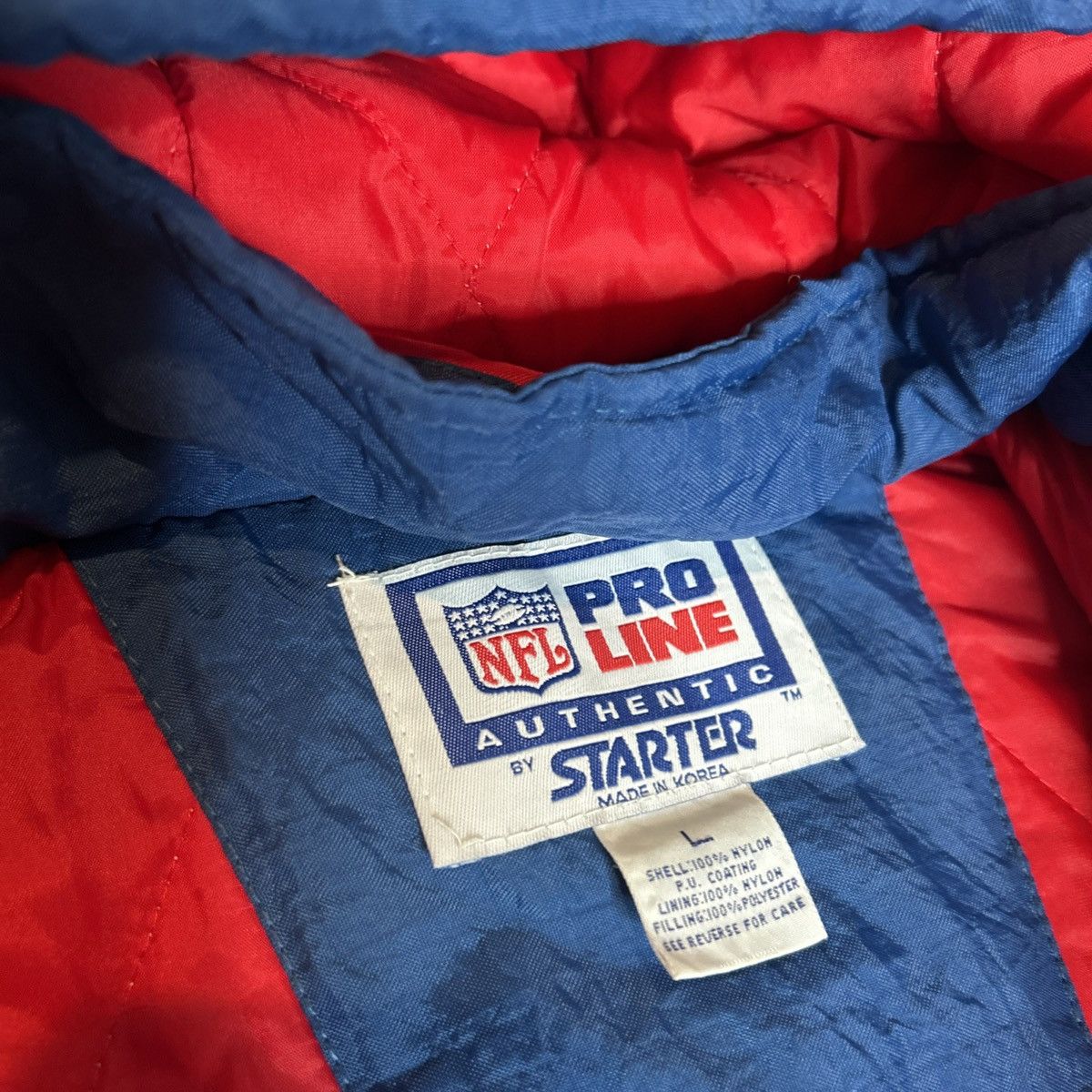 Vintage starter pro line New England Patriots jacket
