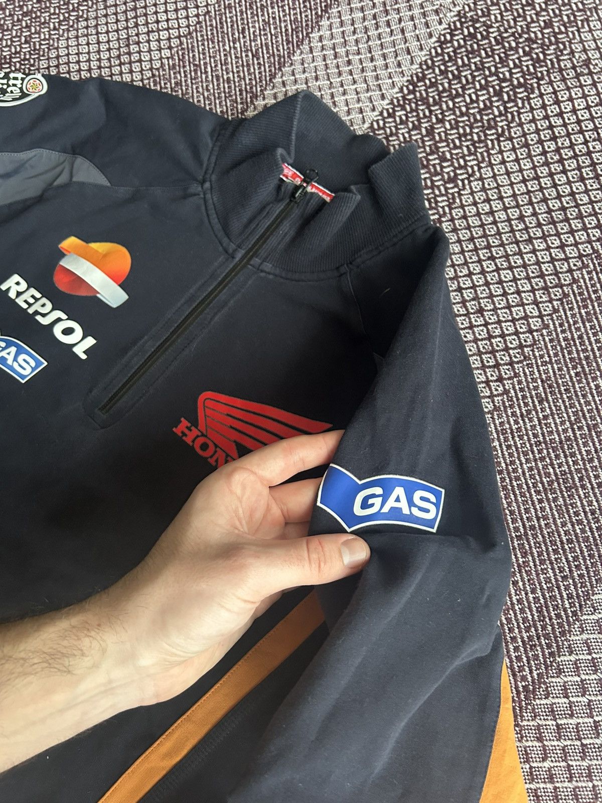 GAS Vintage Honda Racing Sweatshirt Official Licensed Size 3XL Size US XXL / EU 58 / 5 - 6 Thumbnail
